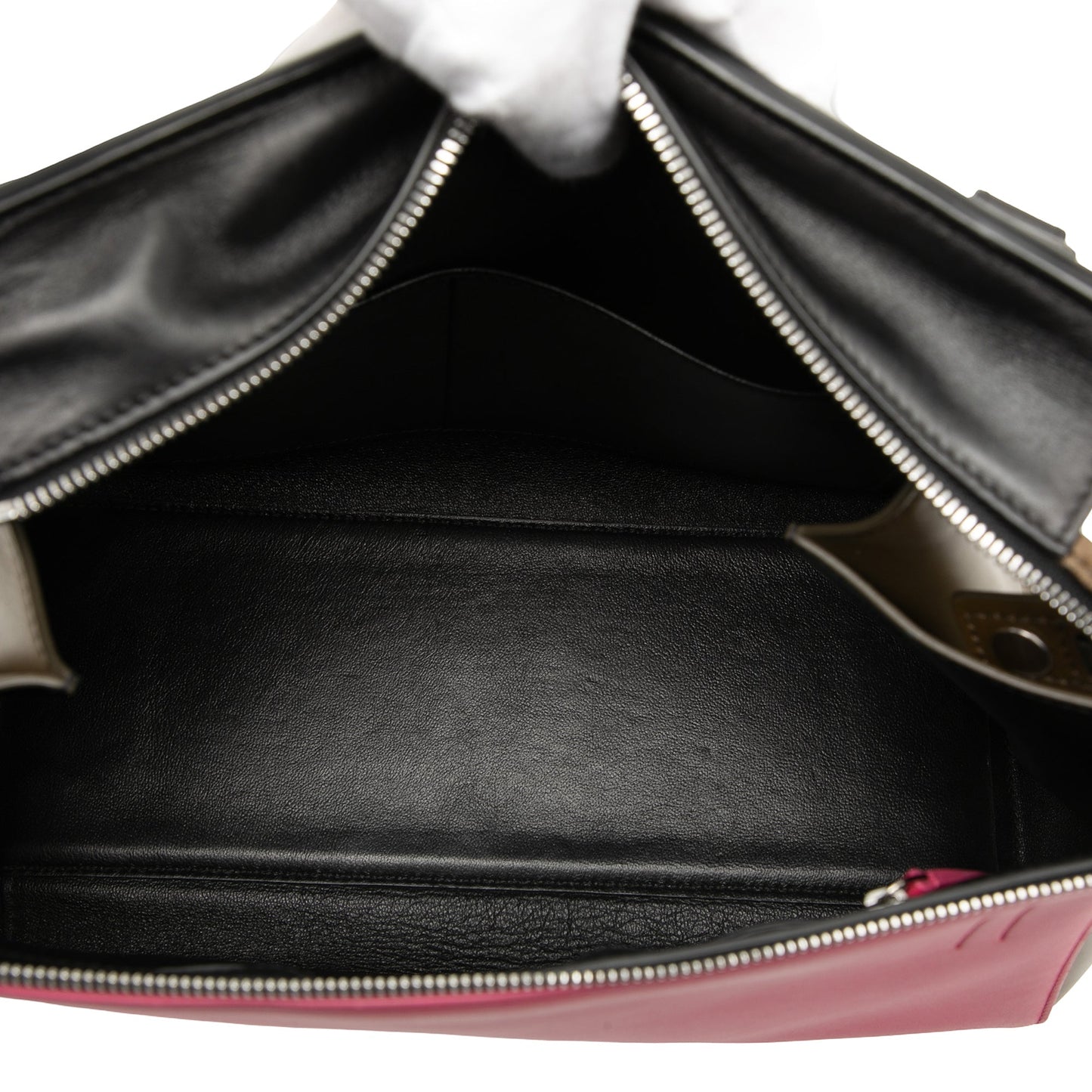 Celine Medium Tricolor Leather Edge Handbag