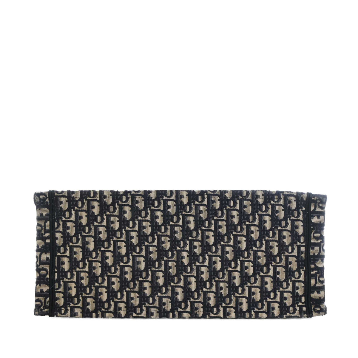 Dior Large Oblique Embroidered Canvas Book Tote