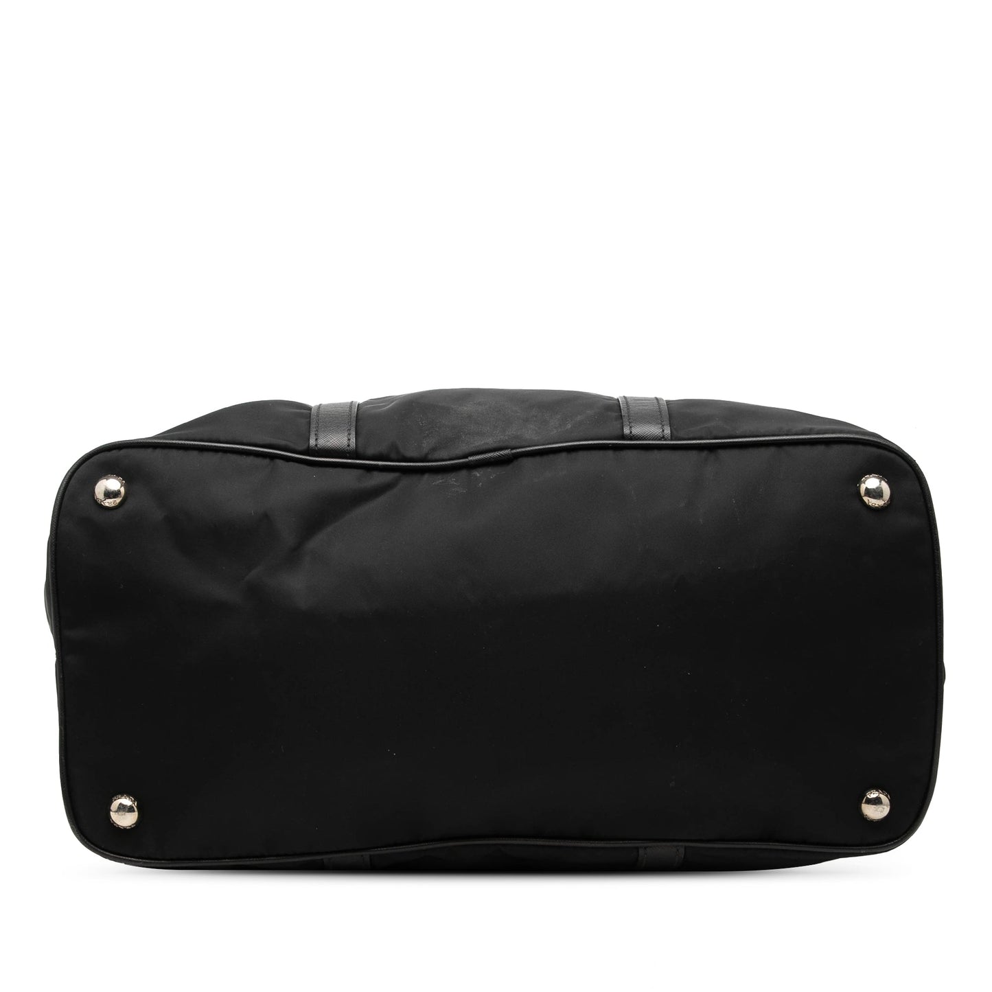Prada Saffiano Trimmed Tessuto Open Convertible Tote