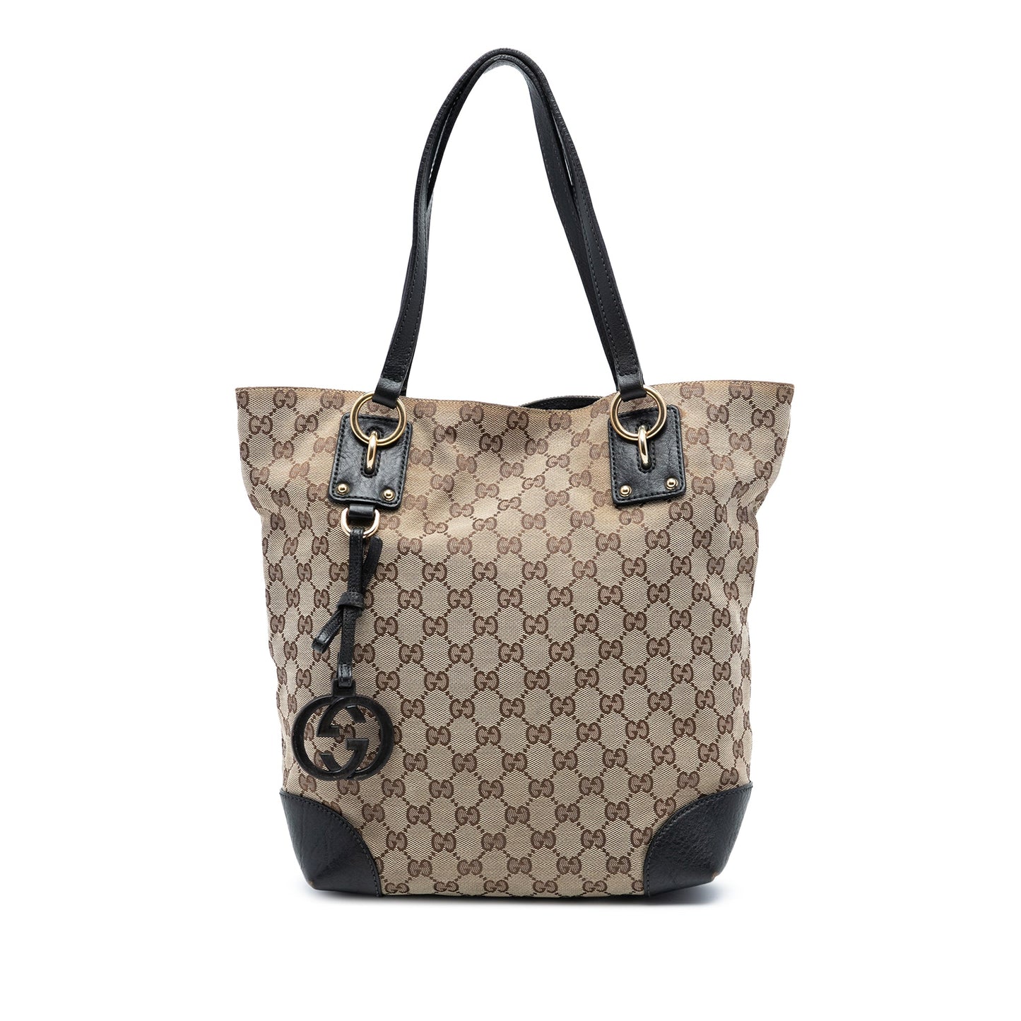 Gucci GG Canvas GG Charm Tote