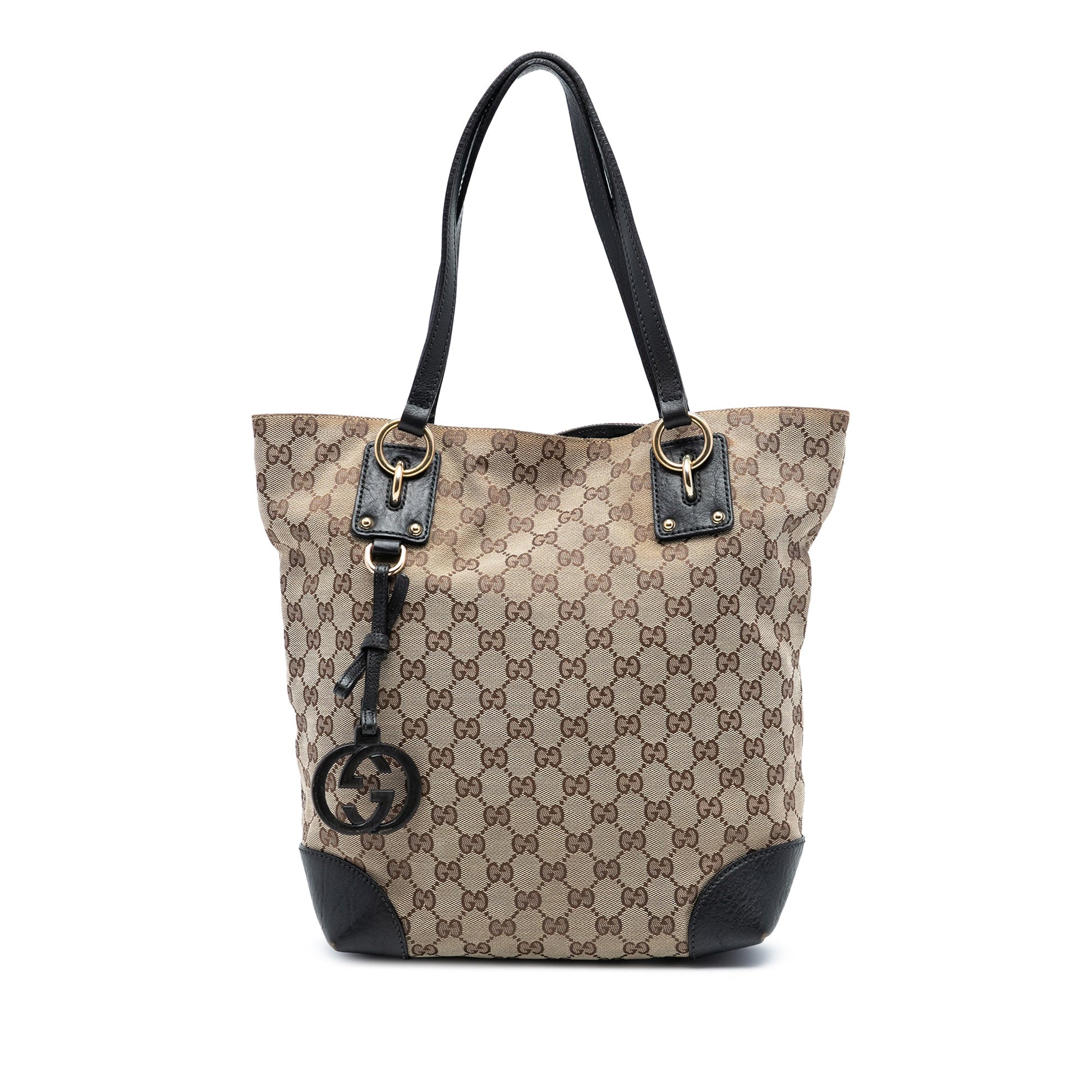 Gucci GG Canvas GG Charm Tote