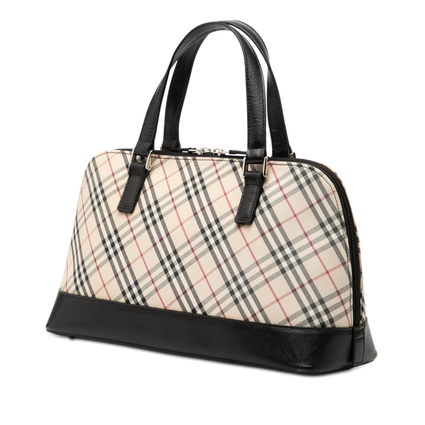 Burberry Nova Check Canvas Handbag
