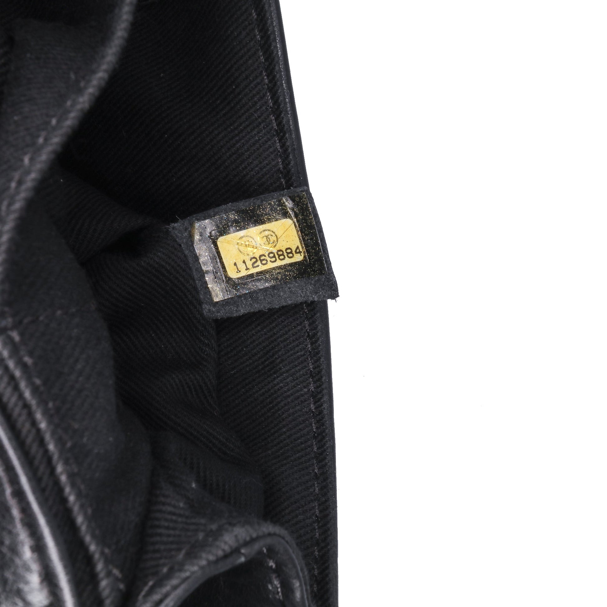 Chanel Quilted Calfskin Star Attitude Grommet Fold Over Clutch