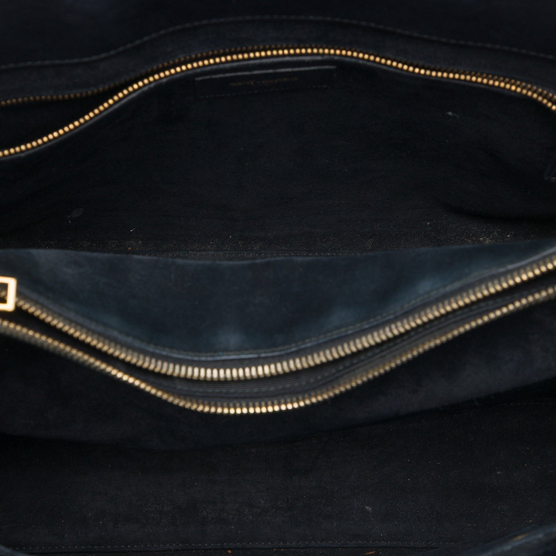 Saint Laurent Medium Leather Sac De Jour Satchel