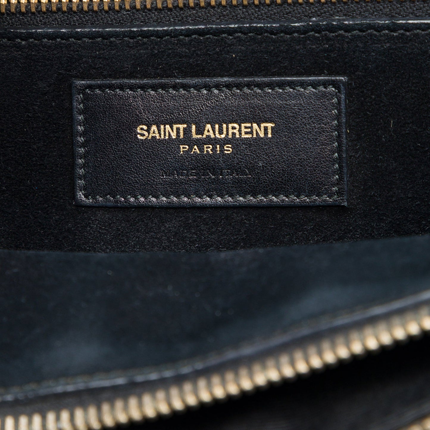 Saint Laurent Medium Leather Sac De Jour Satchel