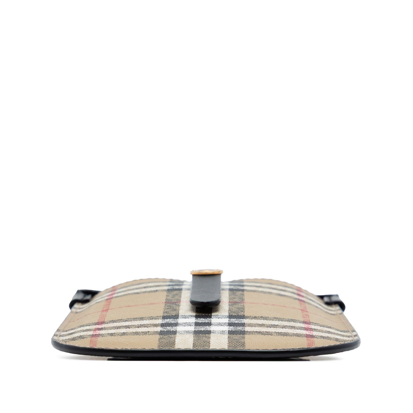 Burberry House Check Coated Canvas Anne Phone Holder Crossbody