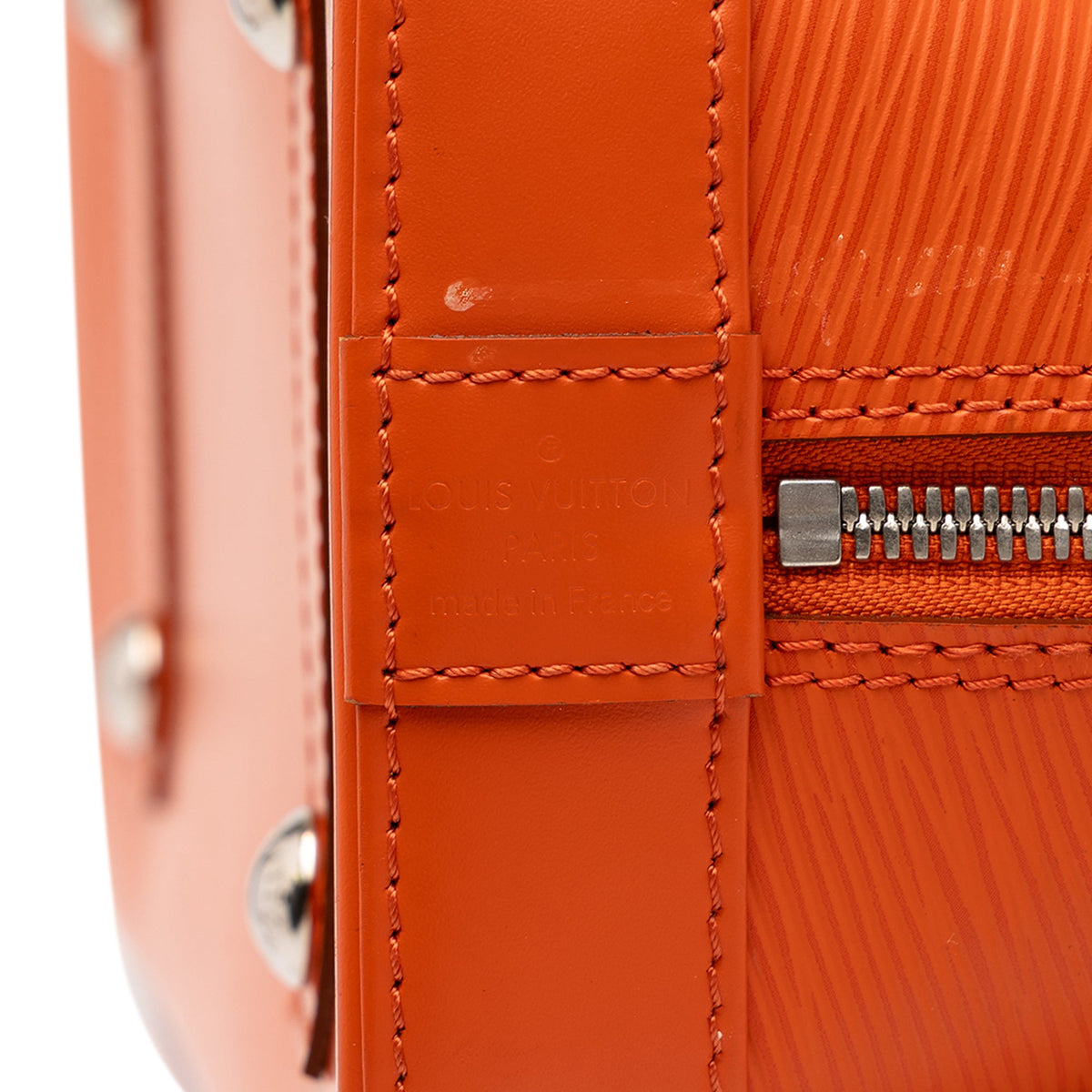 Louis Vuitton Epi Alma PM — Orange