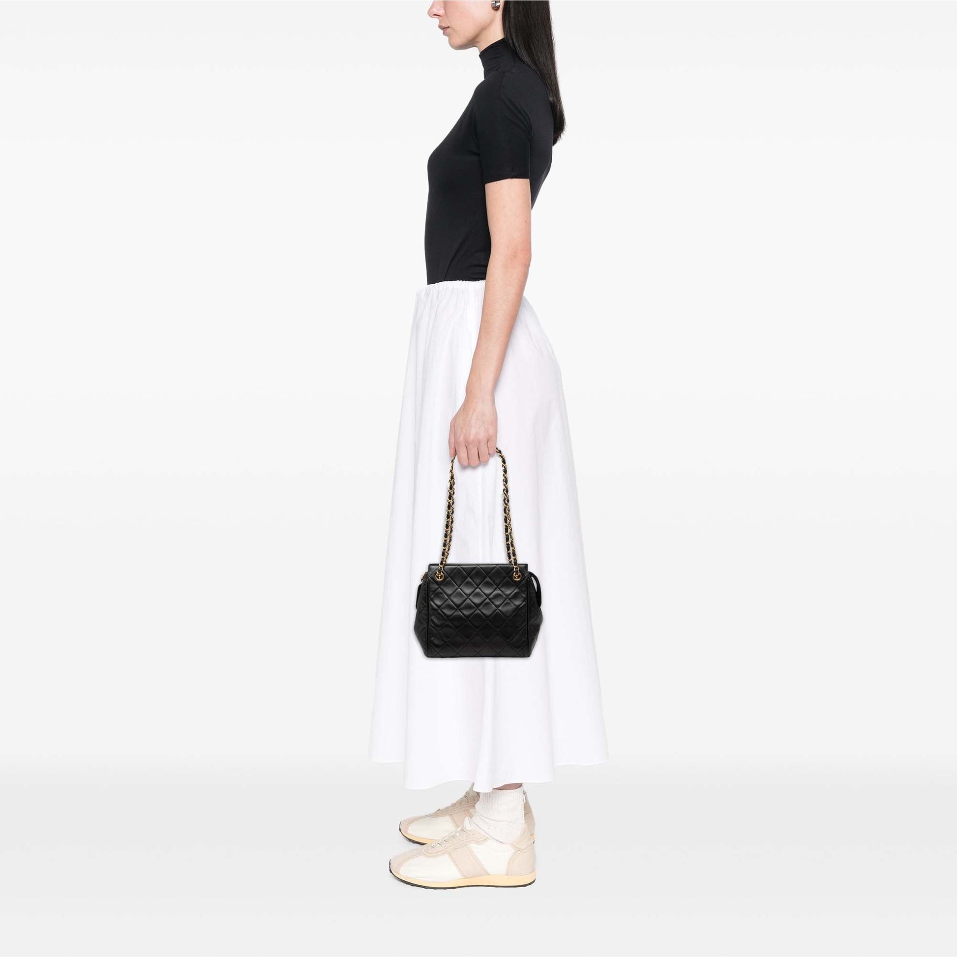 Chanel Quilted Lambskin Tote