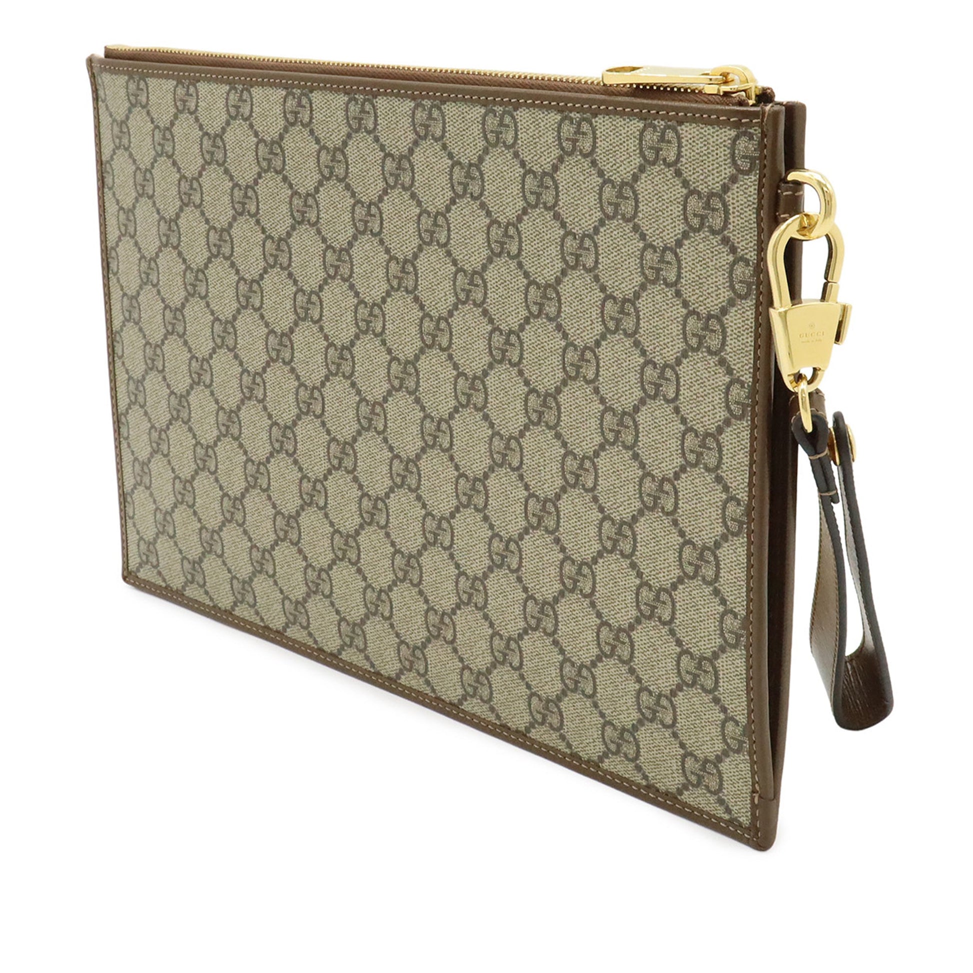 Gucci GG Supreme Interlocking G Clutch