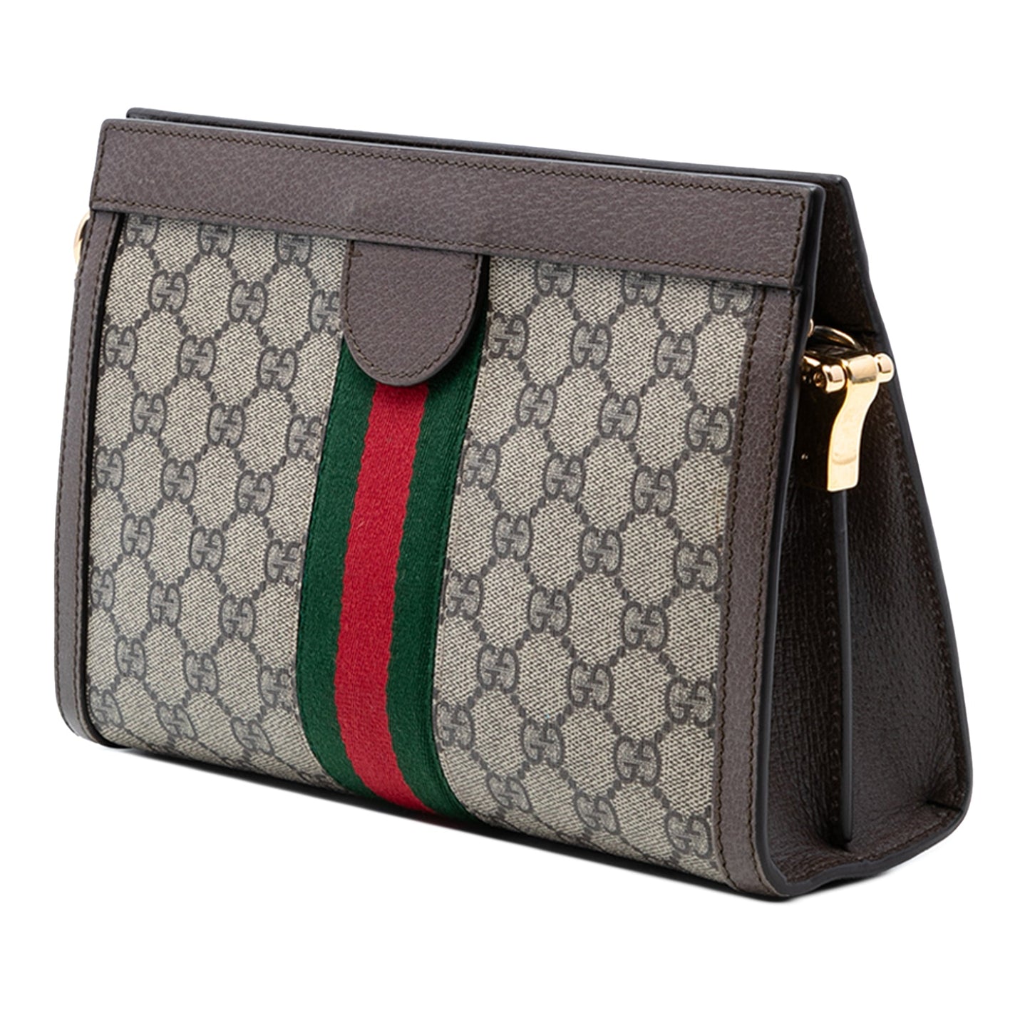 Gucci Small GG Supreme Web Ophidia Chain Crossbody
