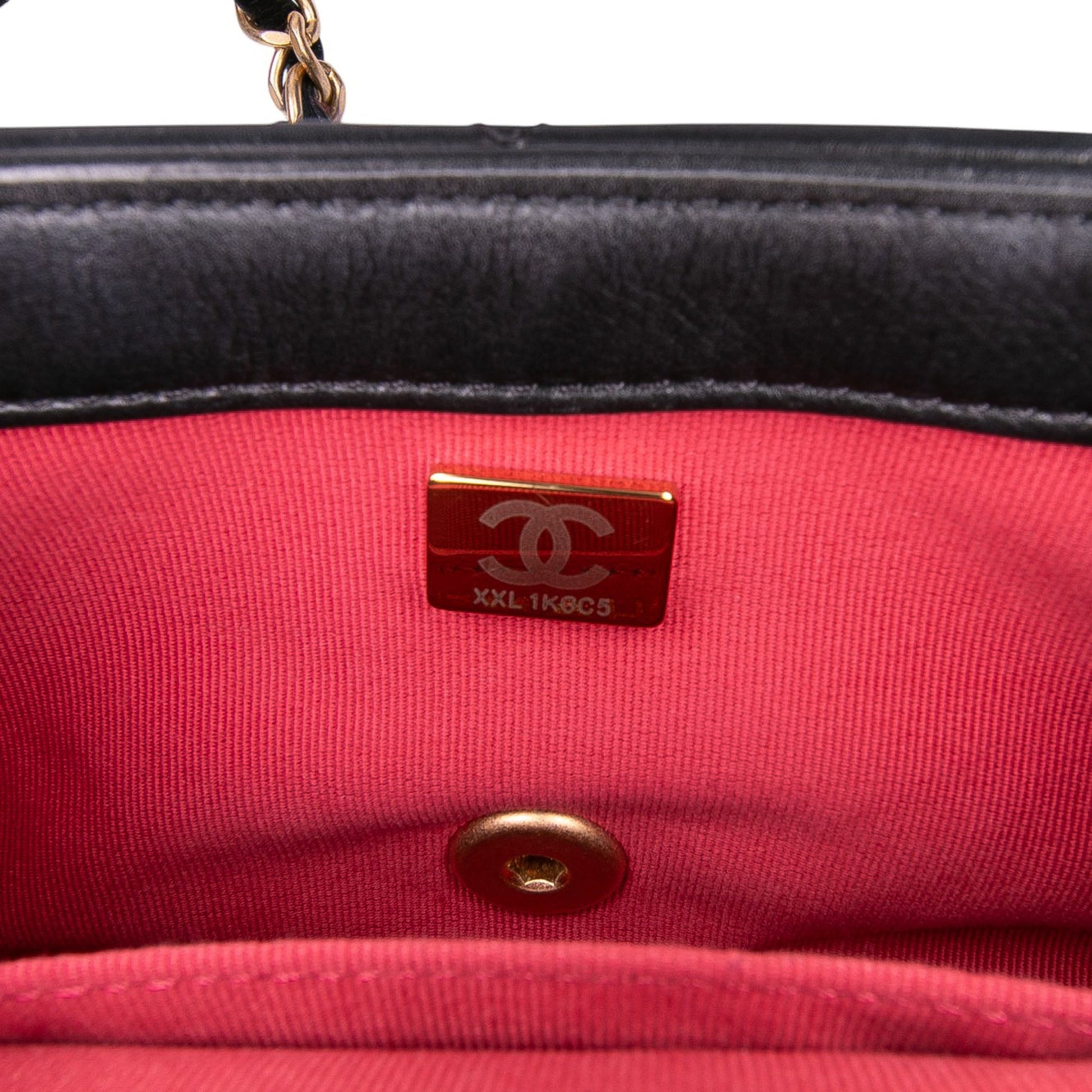 Chanel Mini CC Quilted Calfskin Round Moon Messenger Flap