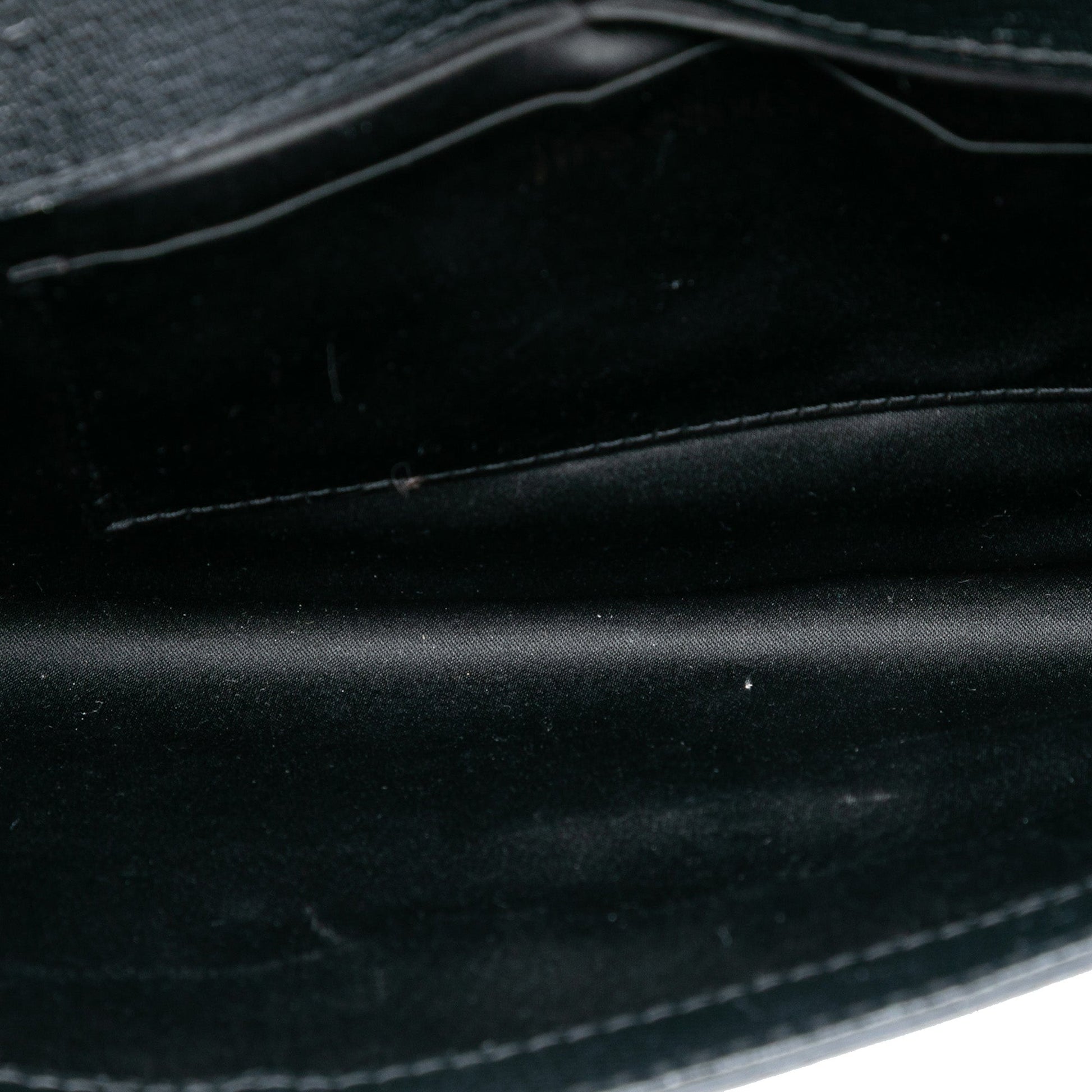 Saint Laurent Leather Chyc Ligne Clutch