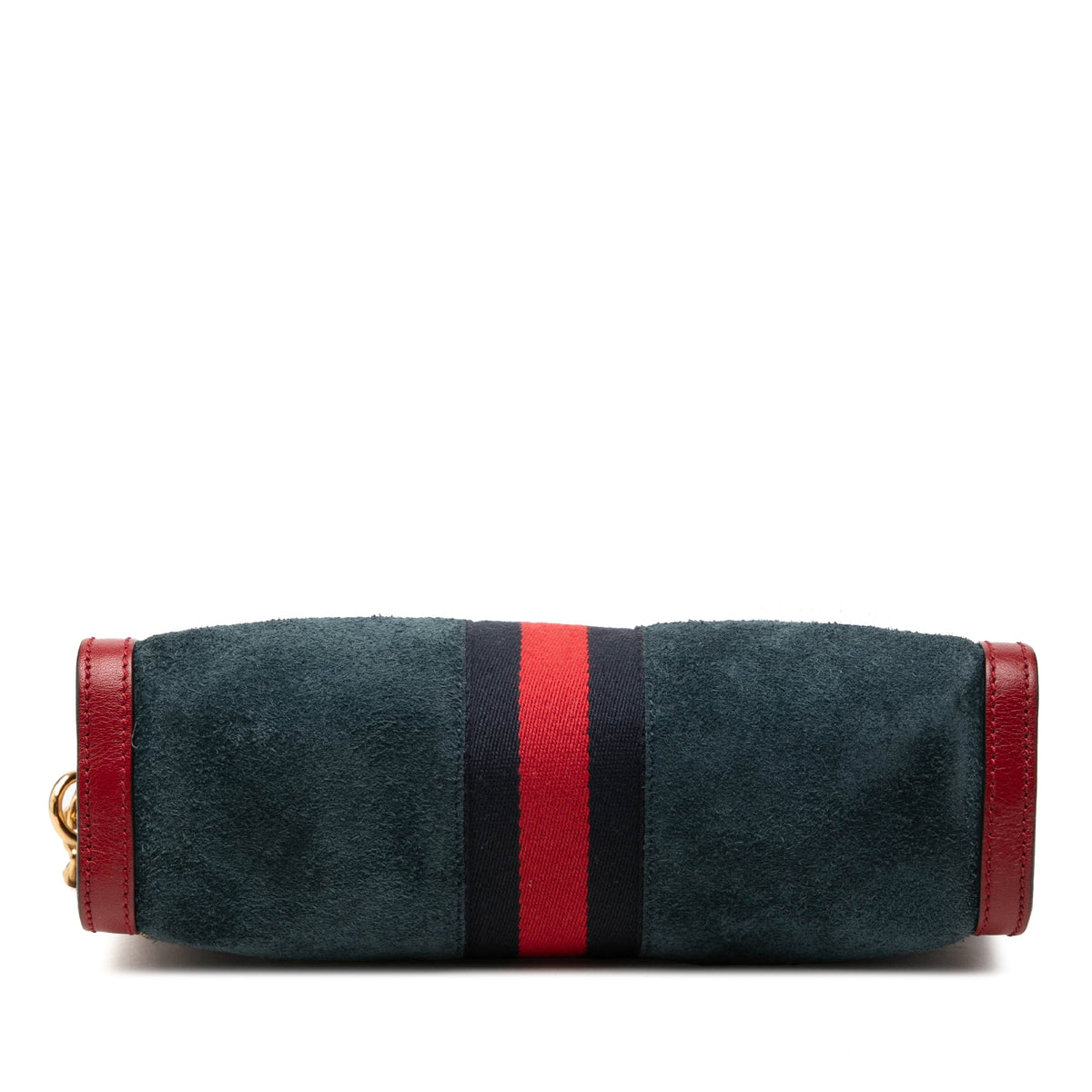 Gucci Small Suede Web Ophidia Chain Crossbody