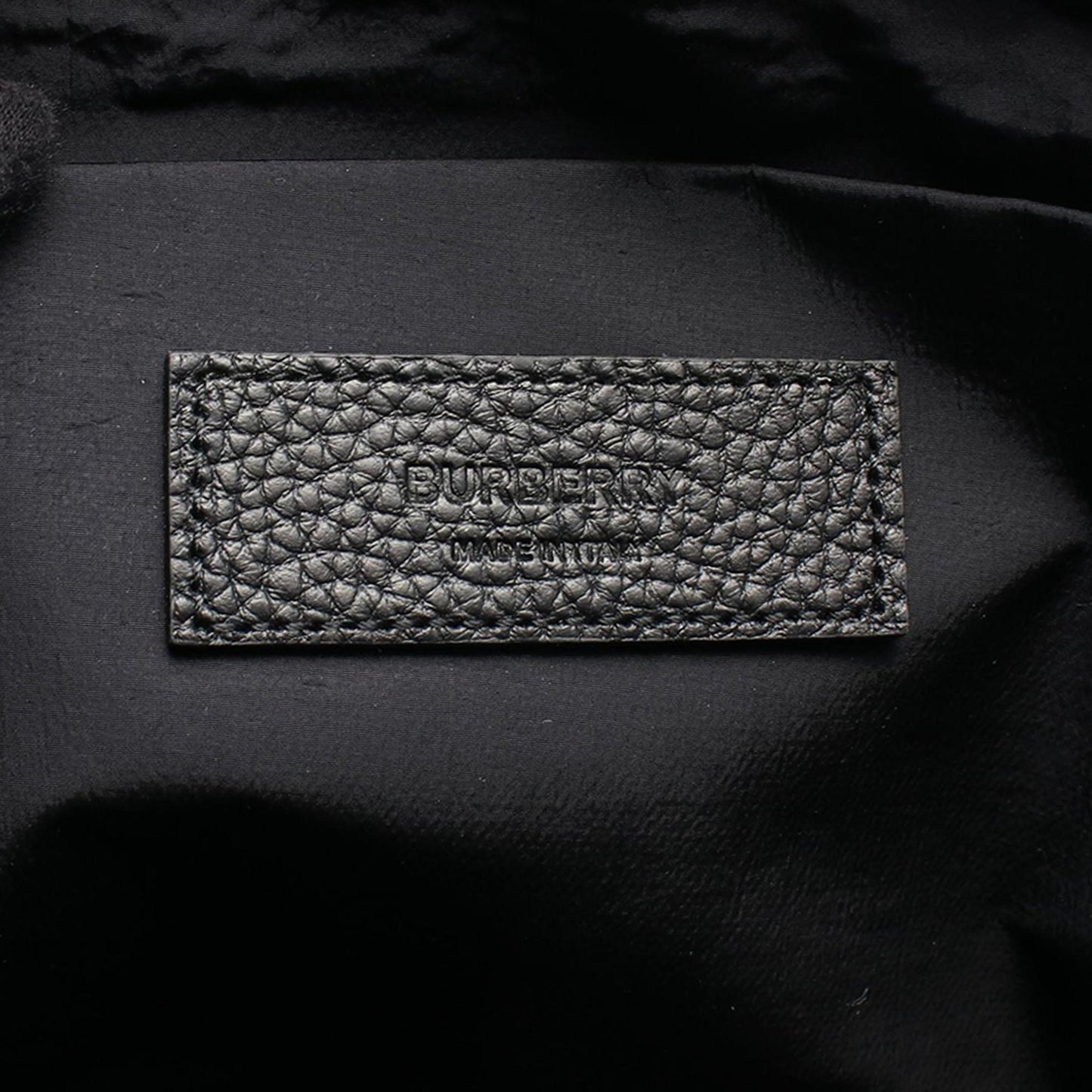 Burberry Nylon Check Satchel