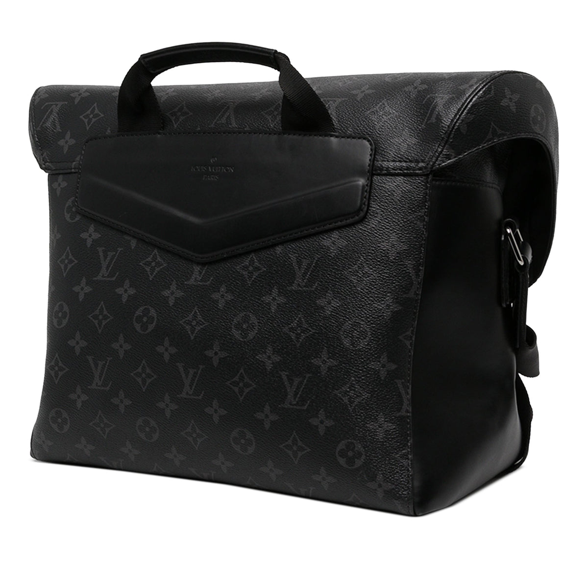Louis Vuitton Monogram Eclipse Voyager MM — Black