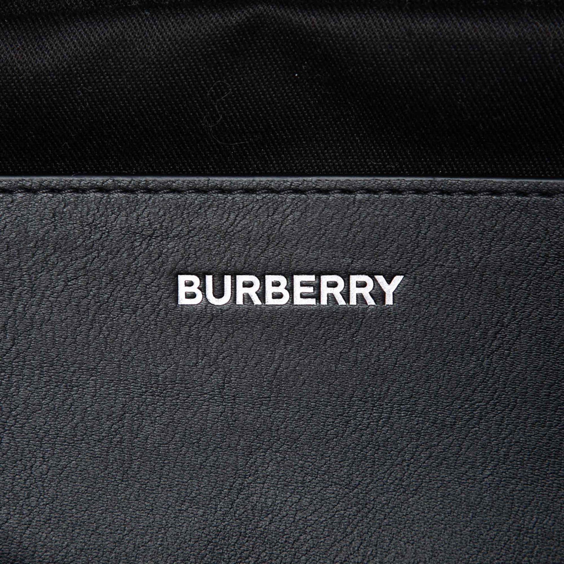 Burberry London Check Coated Canvas Belt Bag