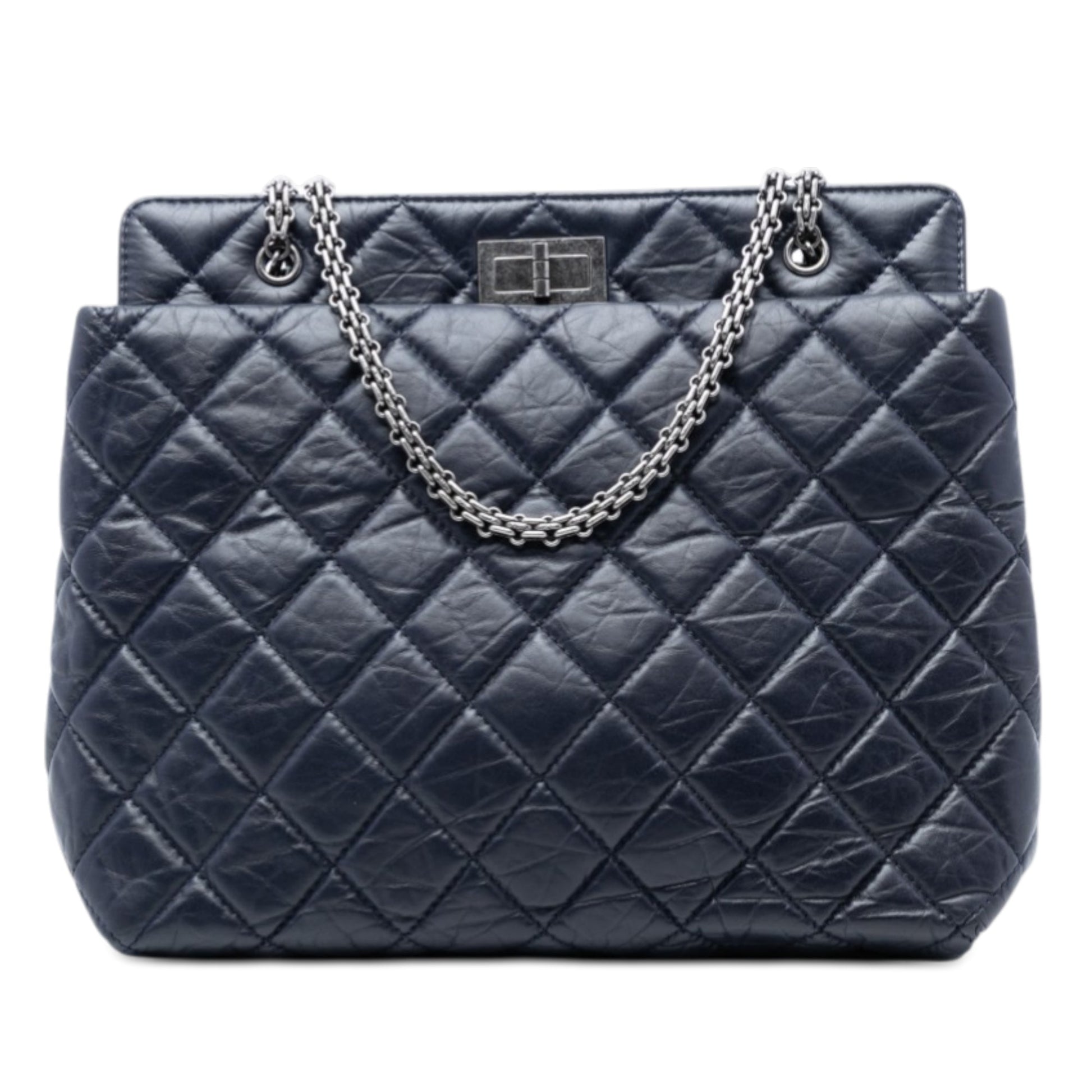 Chanel Quilted Aged Calfskin Reissue 2.55 Tote