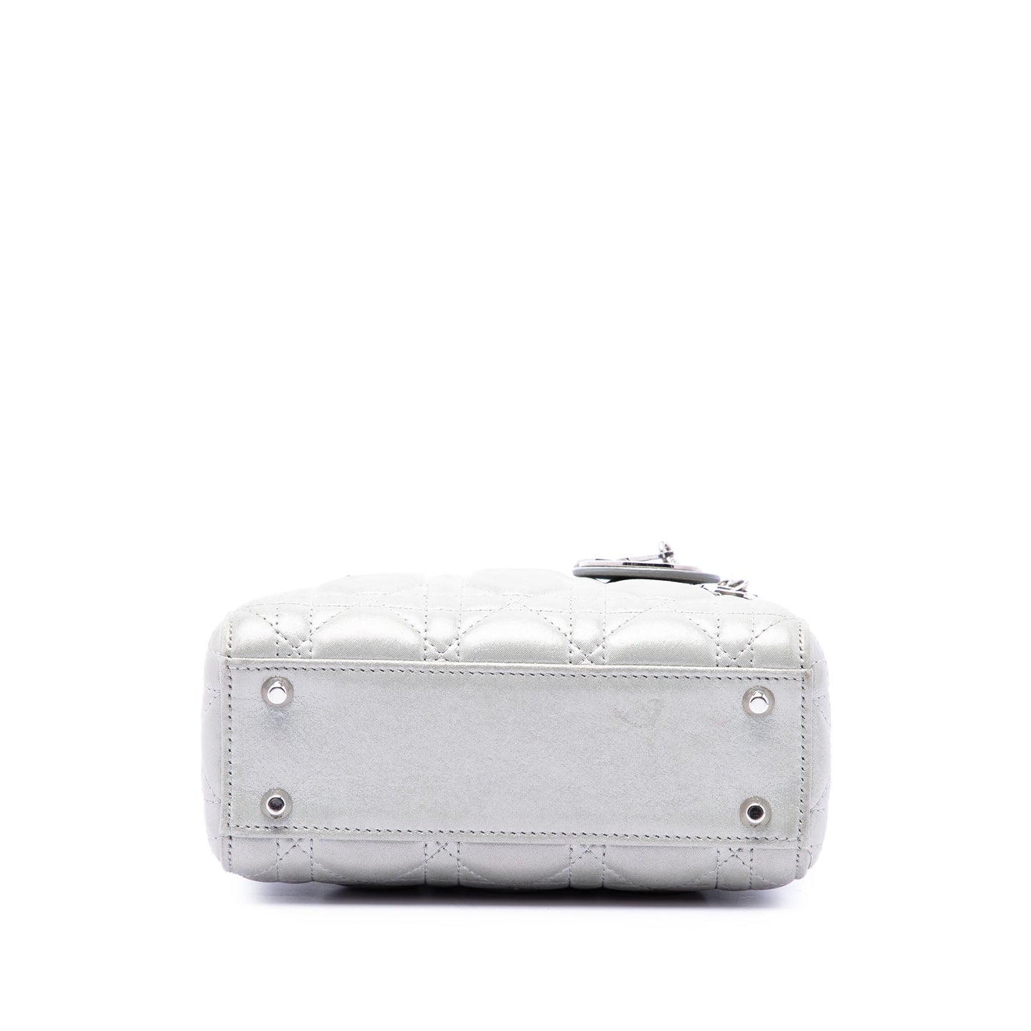 Dior Mini Iridescent Lambskin Cannage Lady Dior
