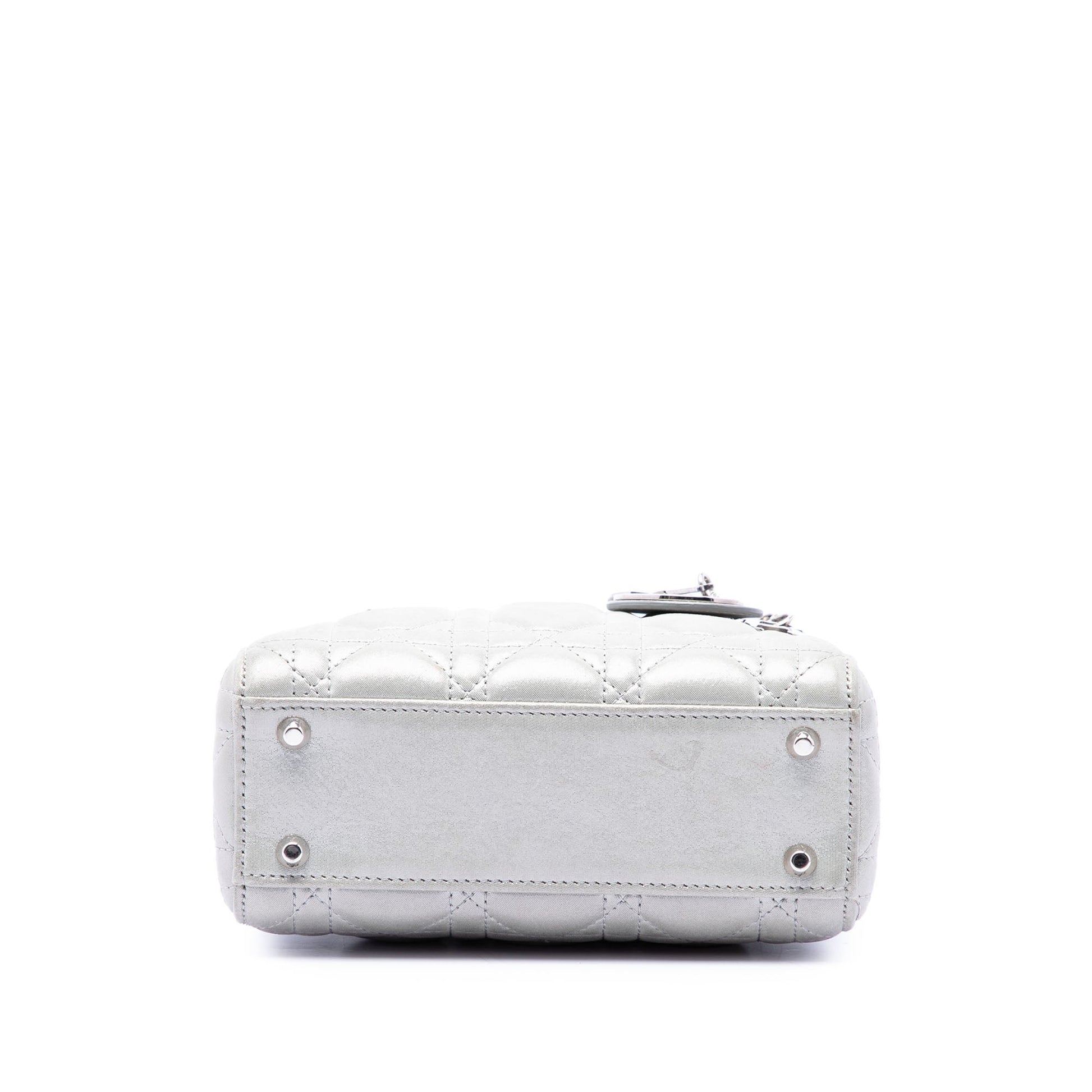 Dior Mini Iridescent Lambskin Cannage Lady Dior