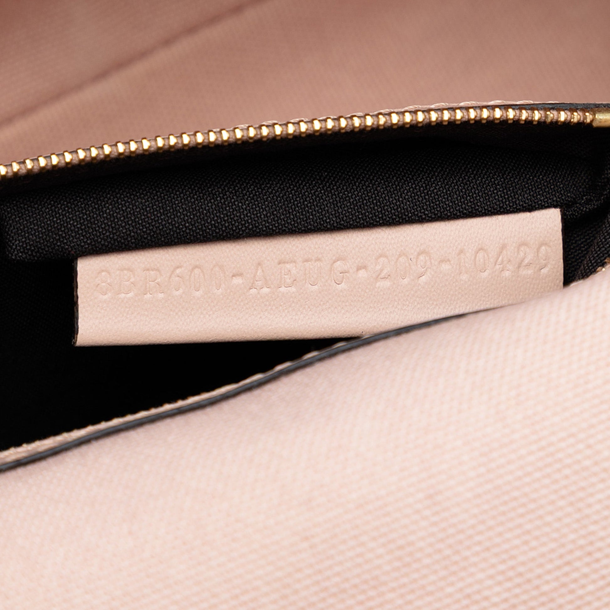 Zucca Embroidered Canvas Baguette Satchel