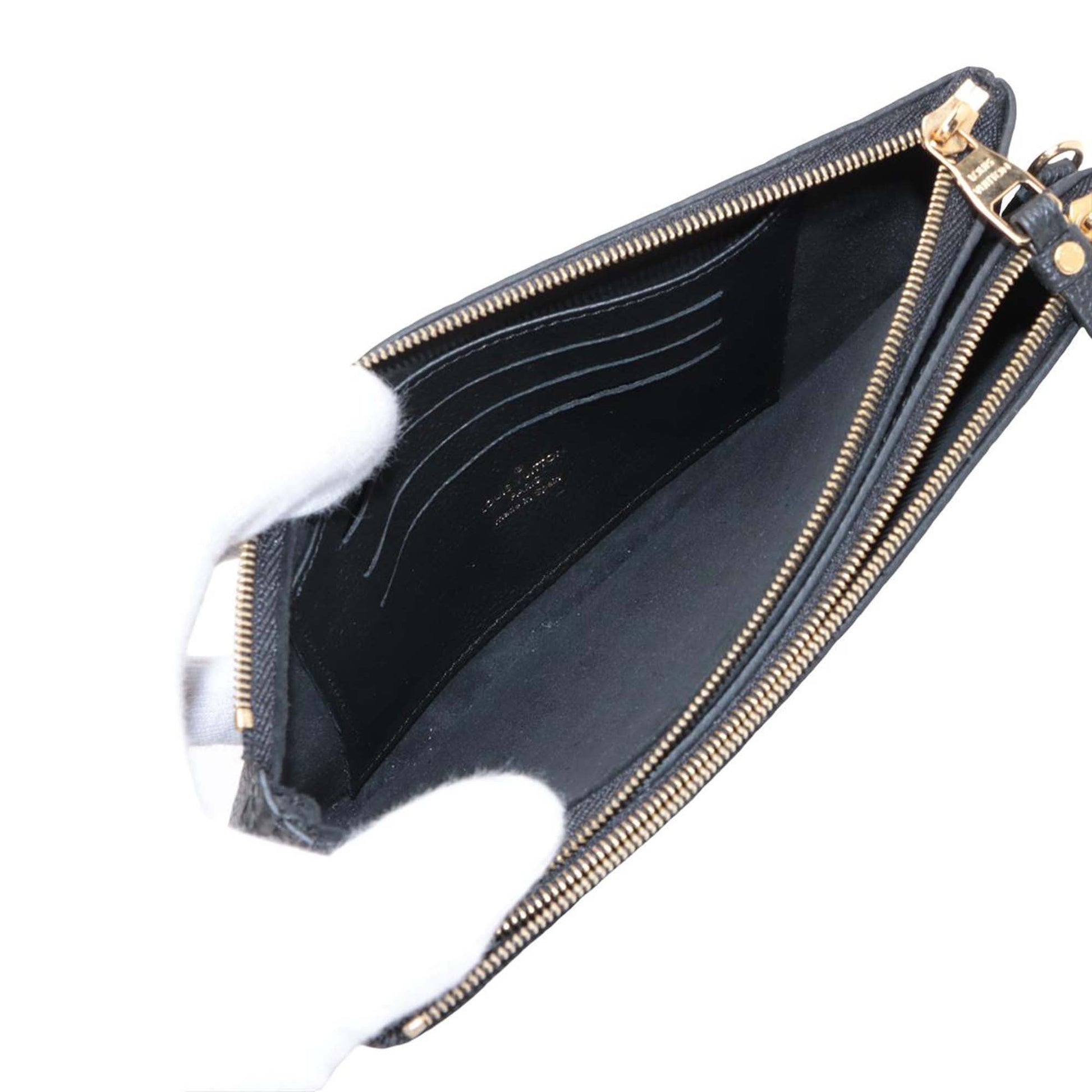 Louis Vuitton Monogram Empreinte Double Zip Pochette