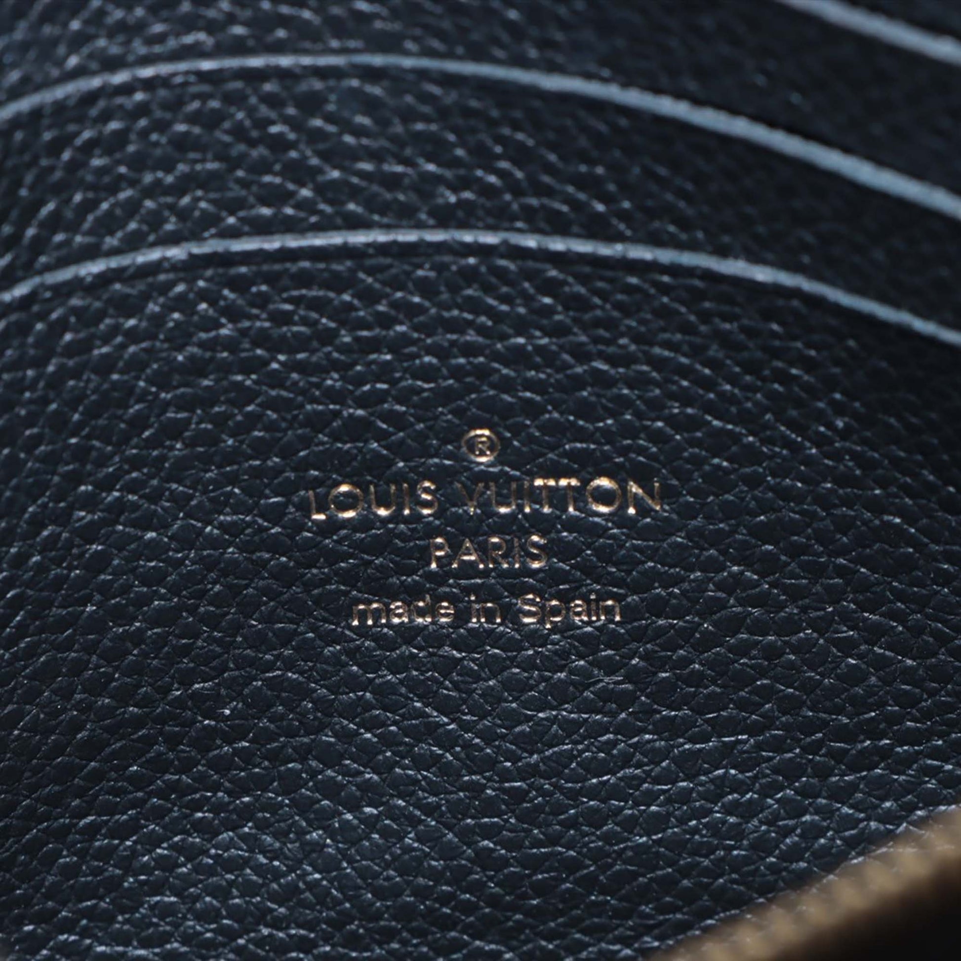 Louis Vuitton Monogram Empreinte Double Zip Pochette