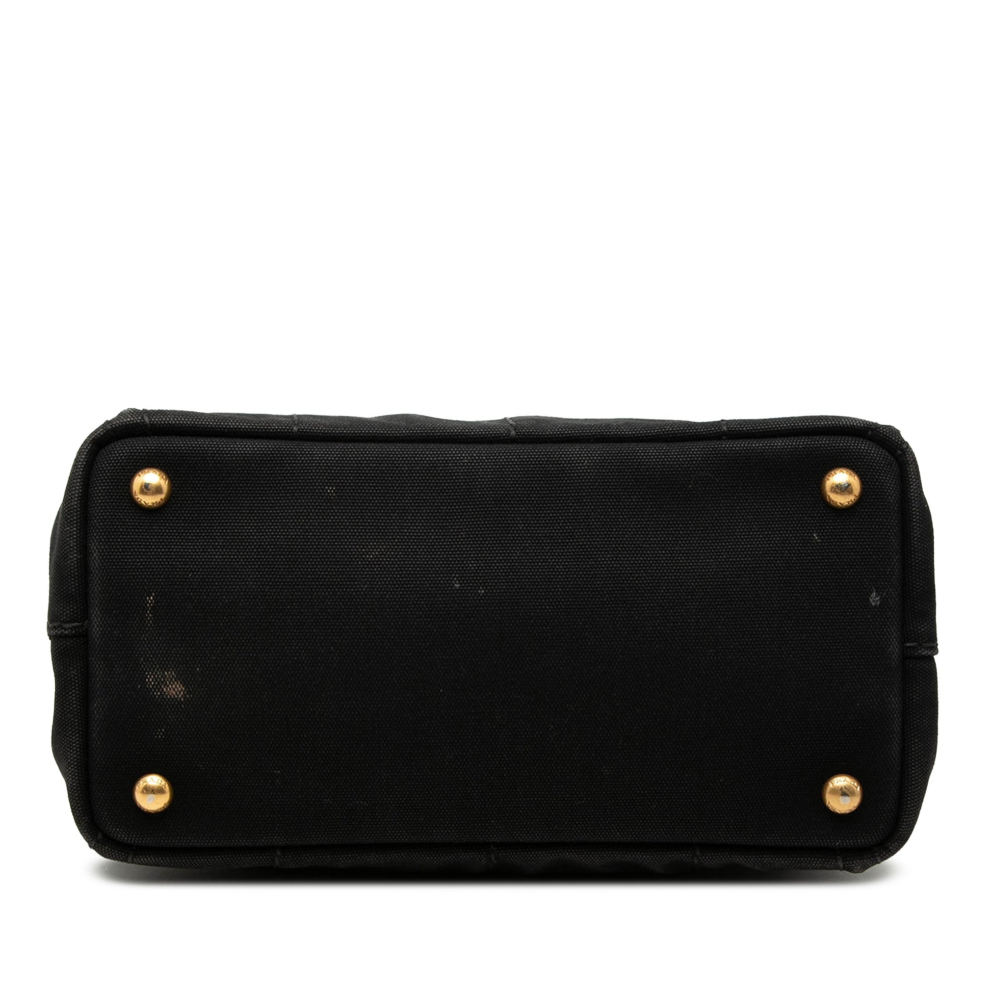 Prada Small Canvas Canapa Logo Satchel