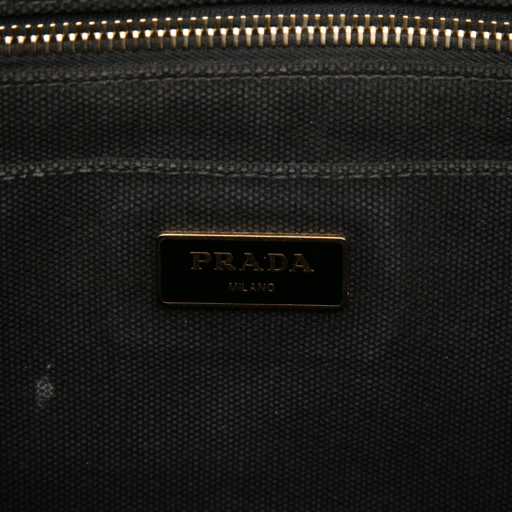 Prada Small Canvas Canapa Logo Satchel