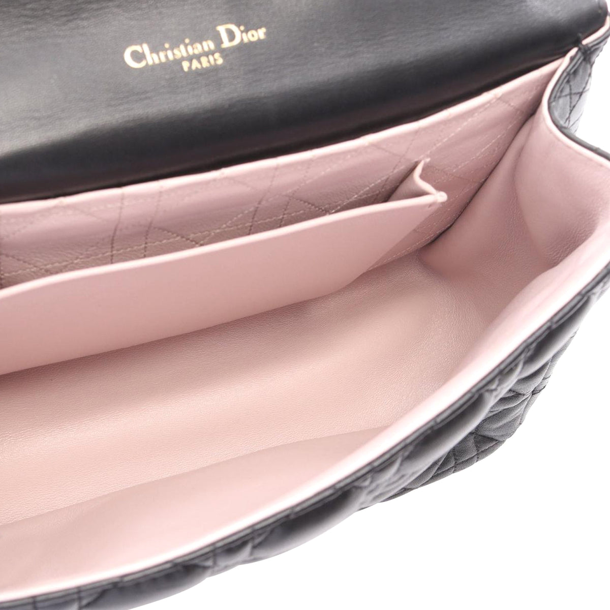 Dior Medium Lambskin Cannage Miss Dior Flap