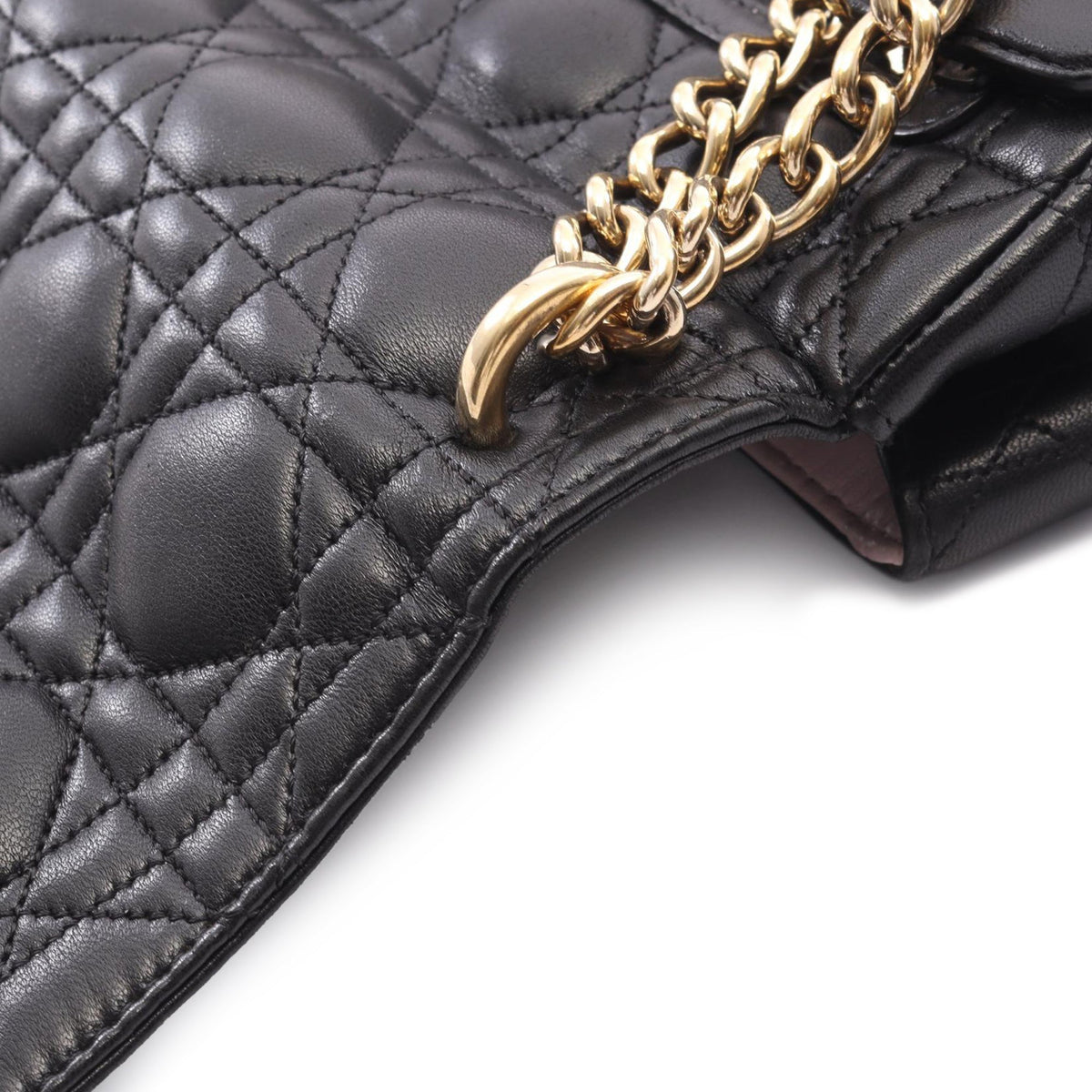 Dior Medium Lambskin Cannage Miss Dior Flap