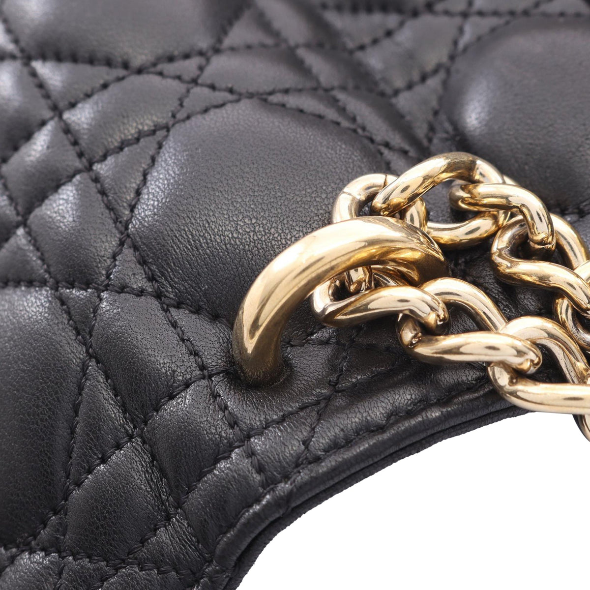 Dior Medium Lambskin Cannage Miss Dior Flap