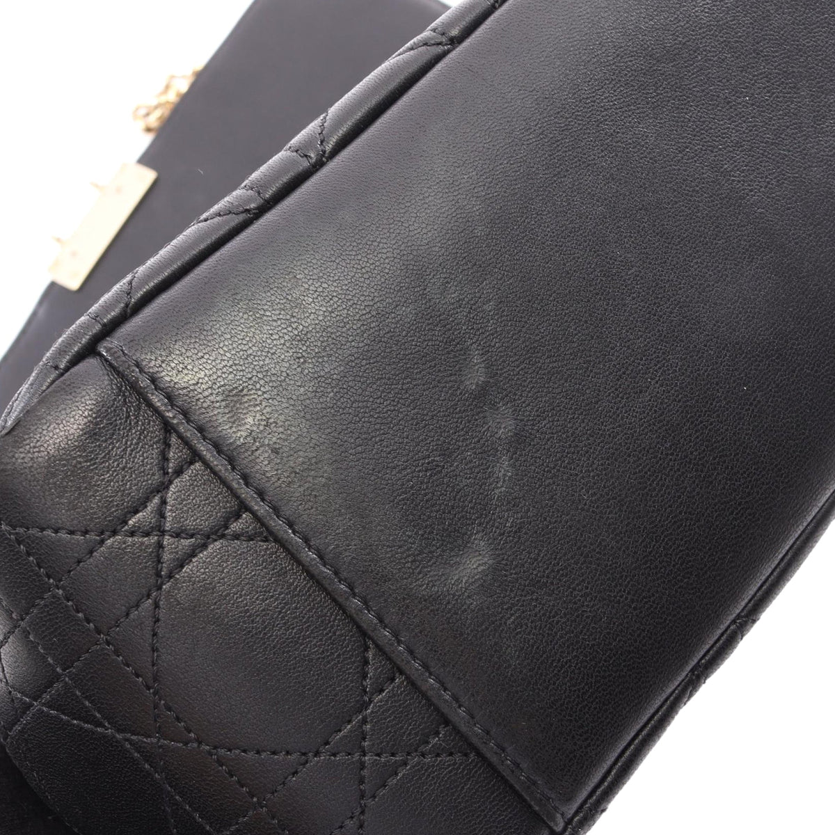 Dior Medium Lambskin Cannage Miss Dior Flap