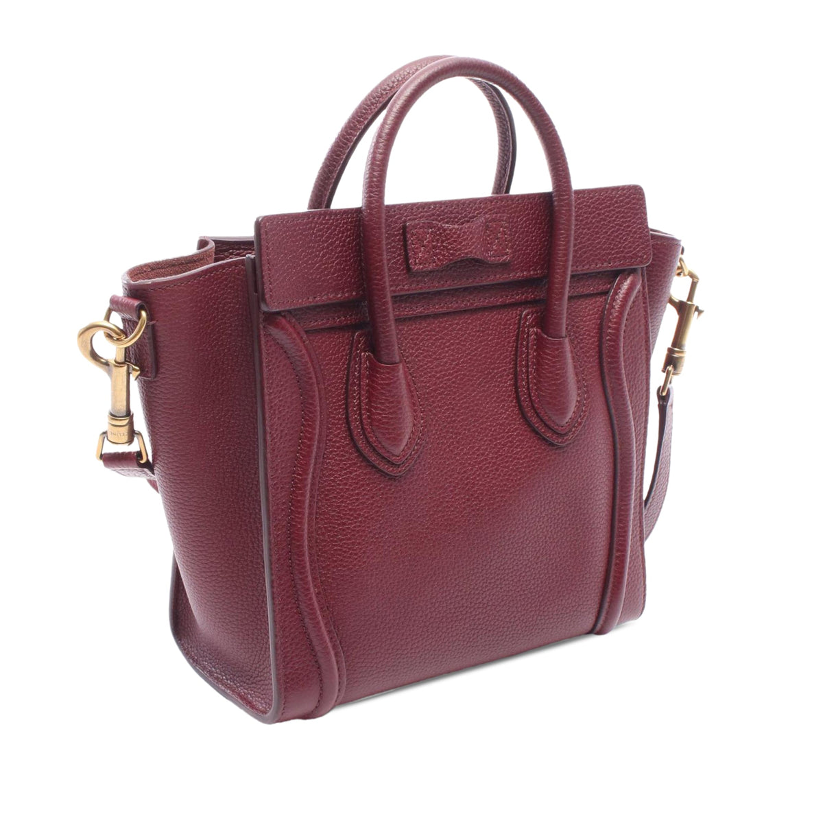 Celine Nano Leather Luggage Tote