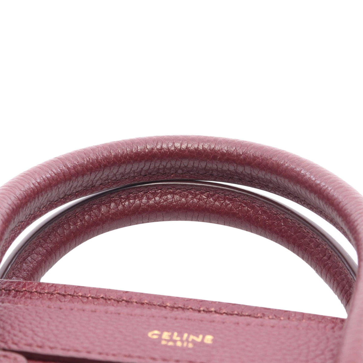 Celine Nano Leather Luggage Tote