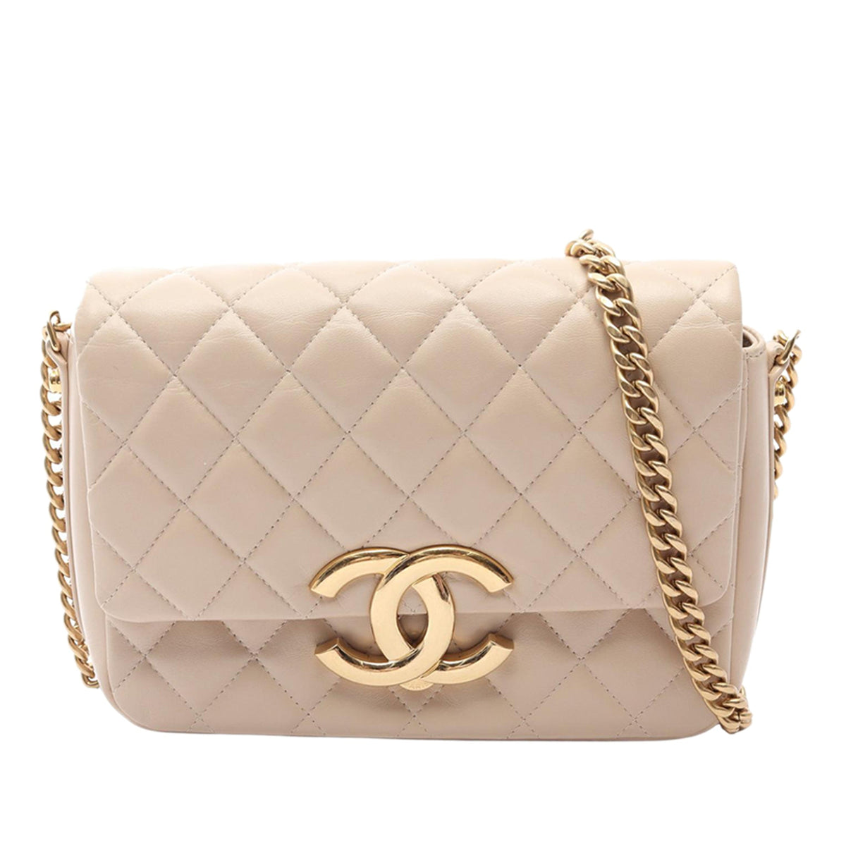 Chanel Mini Quilted Lambskin Maxi CC Flap