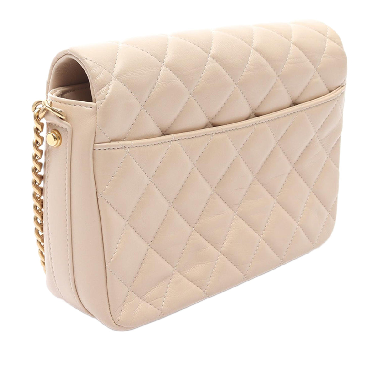 Chanel Mini Quilted Lambskin Maxi CC Flap