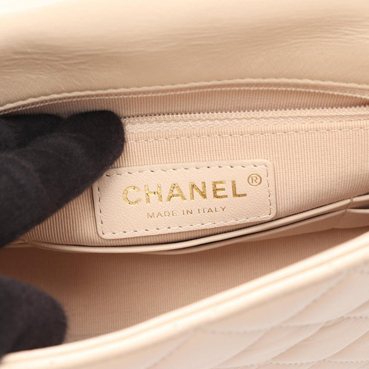 Chanel Mini Quilted Lambskin Maxi CC Flap