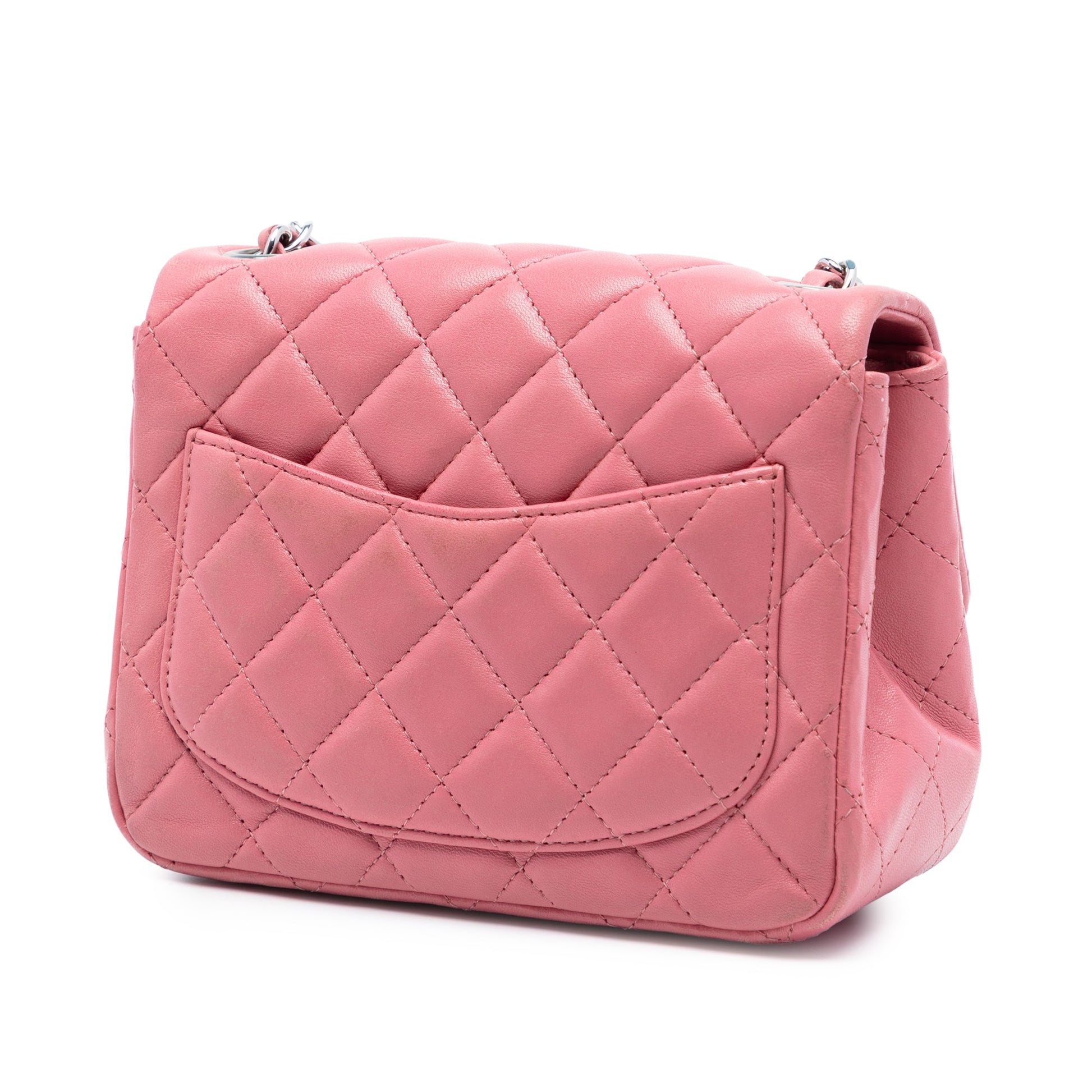 Chanel Mini Square Classic Lambskin Single Flap