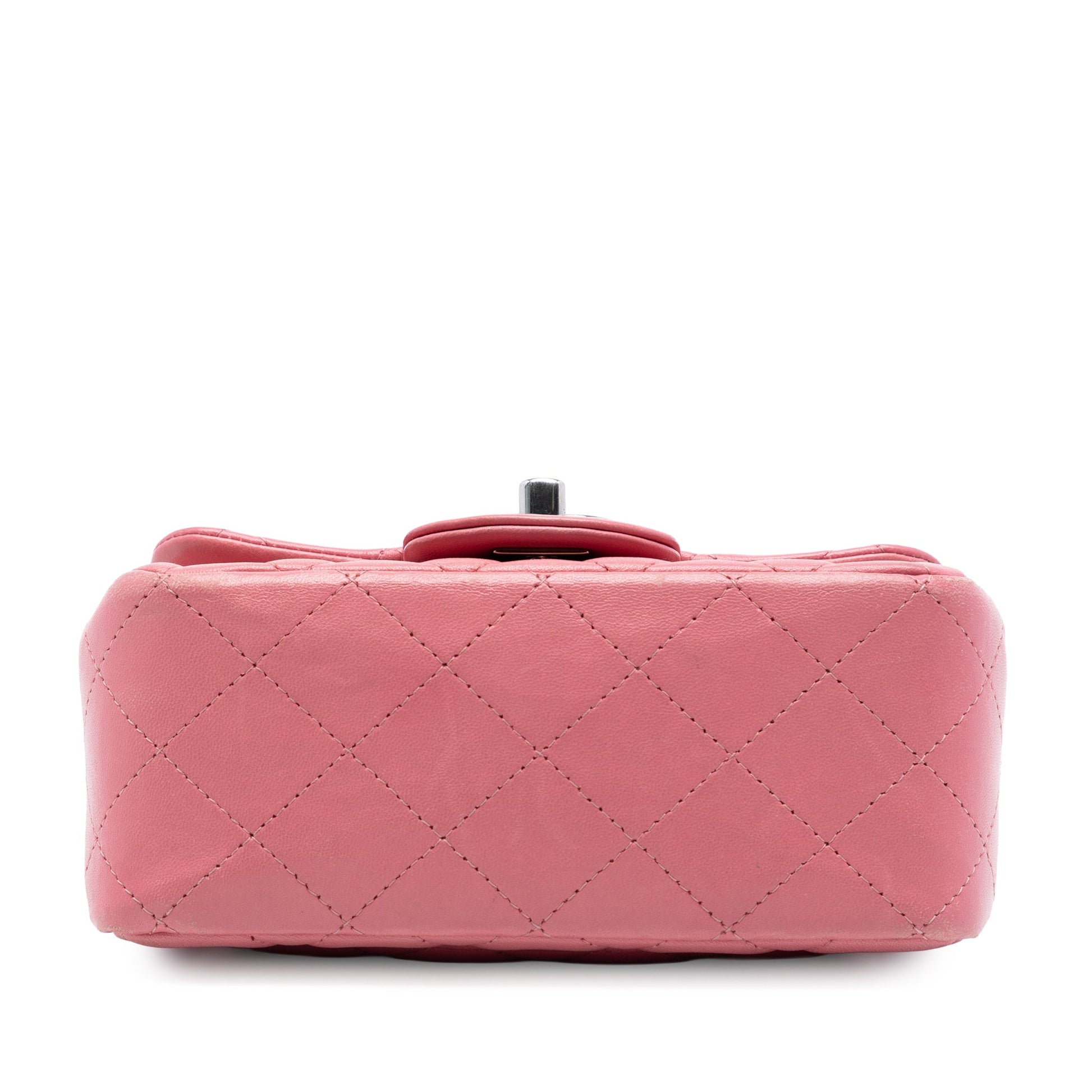 Chanel Mini Square Classic Lambskin Single Flap