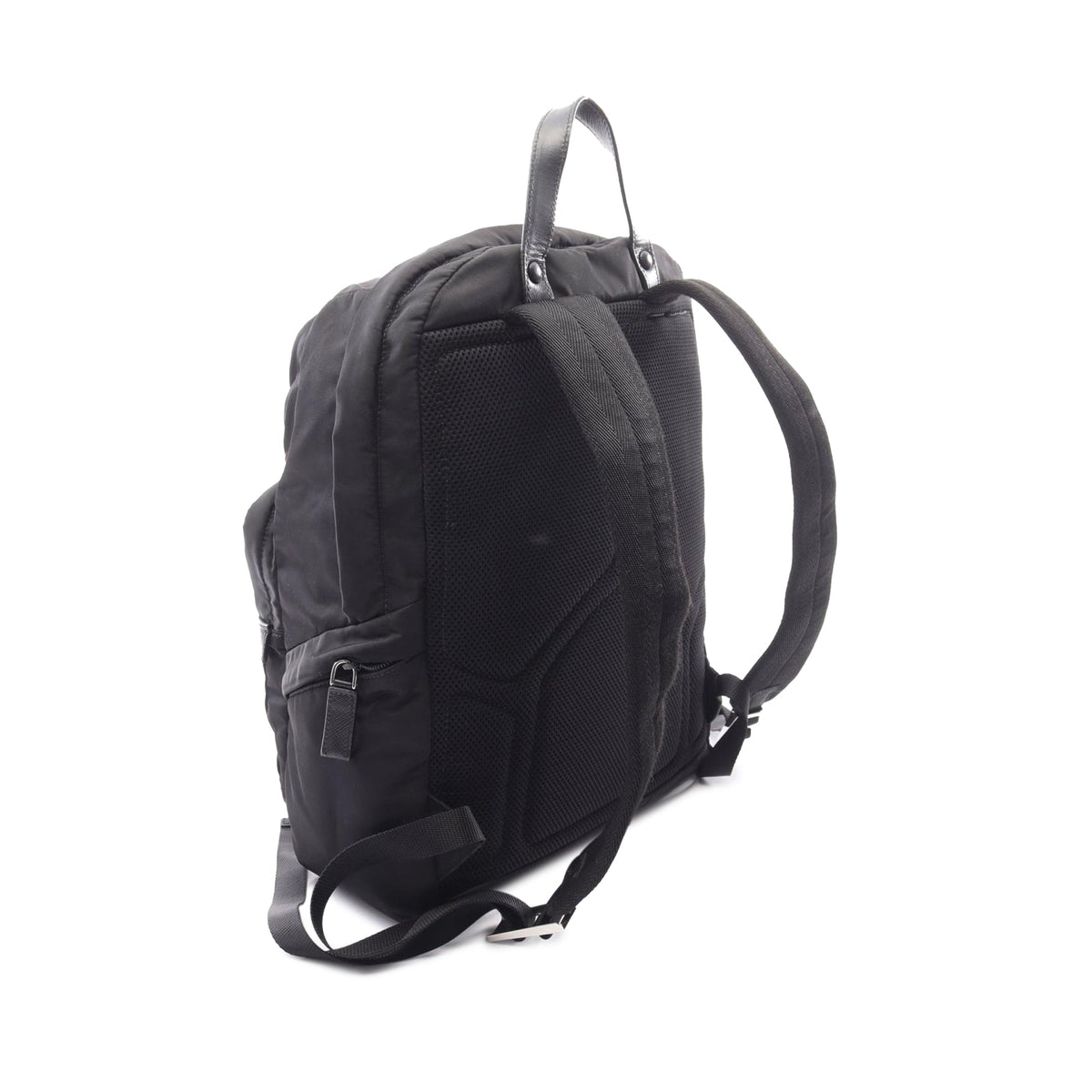 Prada Re Nylon Backpack — Black