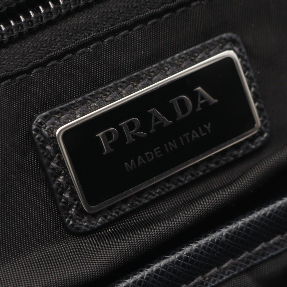 Prada Re Nylon Backpack — Black