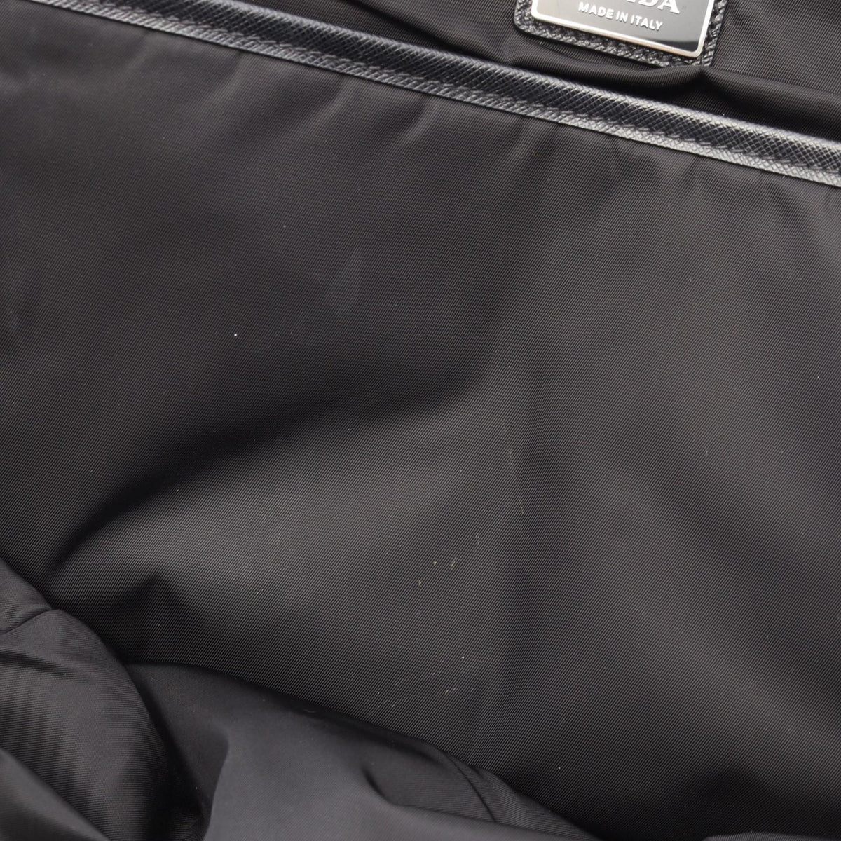 Prada Re Nylon Backpack — Black