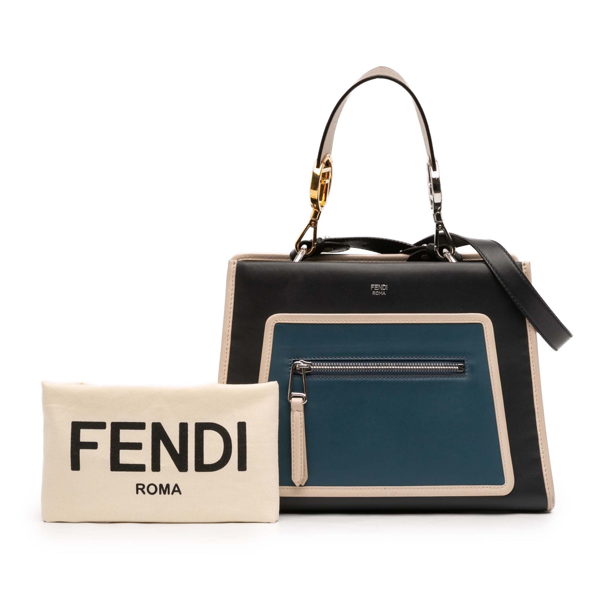 Small Leather Runaway Satchel