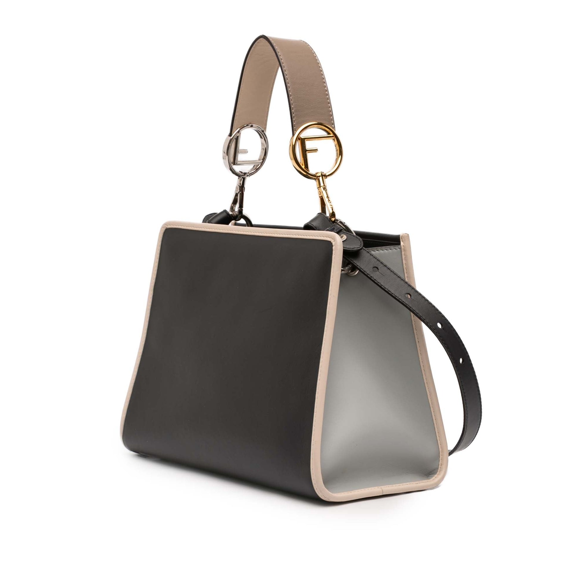 Small Leather Runaway Satchel