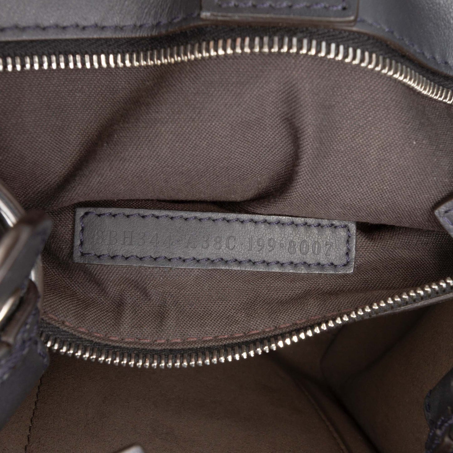 Small Leather Runaway Satchel