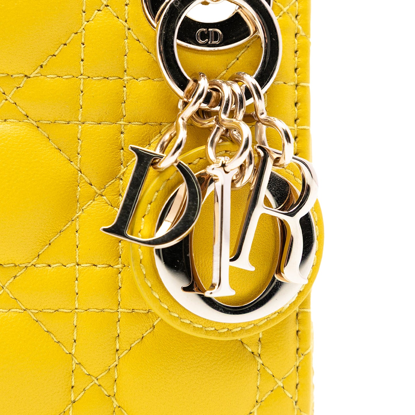 Dior Micro Lambskin Cannage Lady Dior