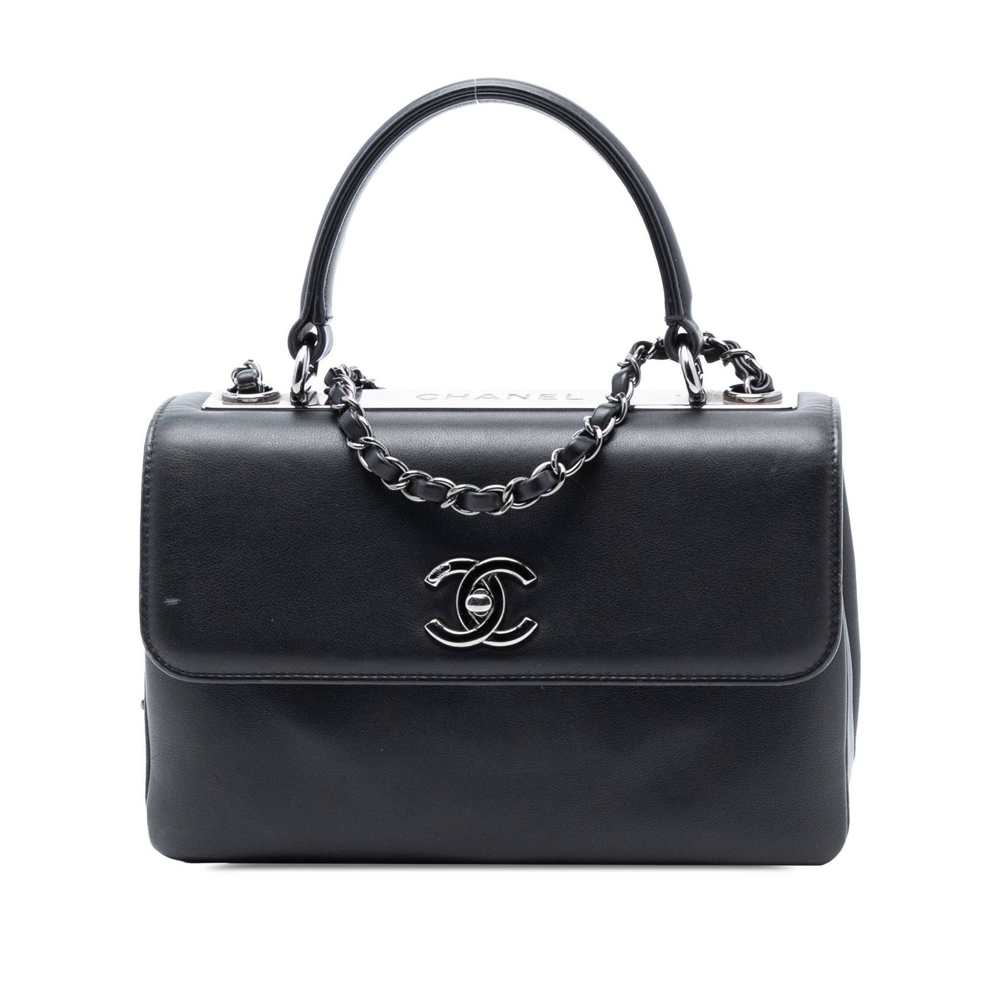 Chanel Small Lambskin Trendy CC Top Handle Bag