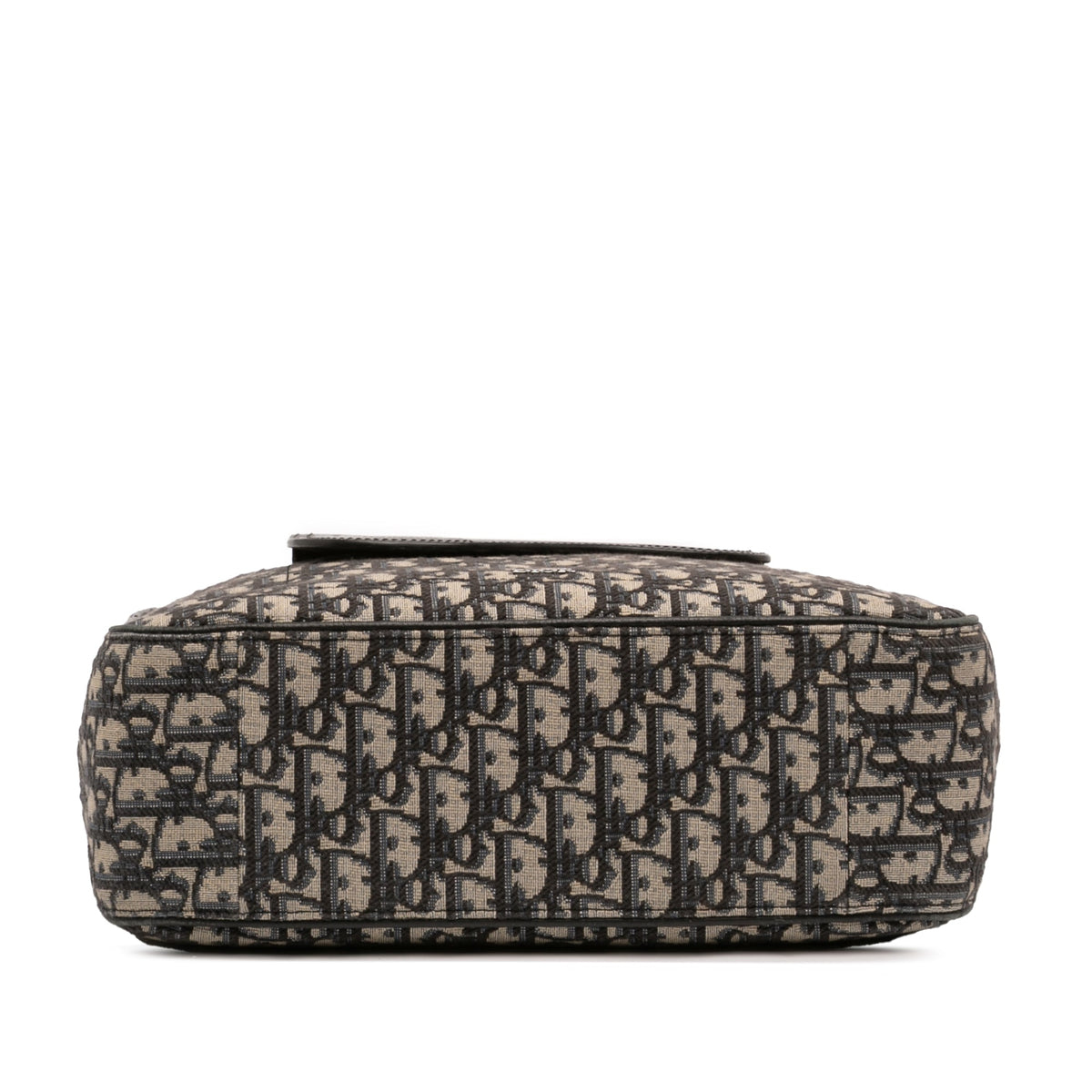 Dior Oblique Canvas and Leather Saddle Tote