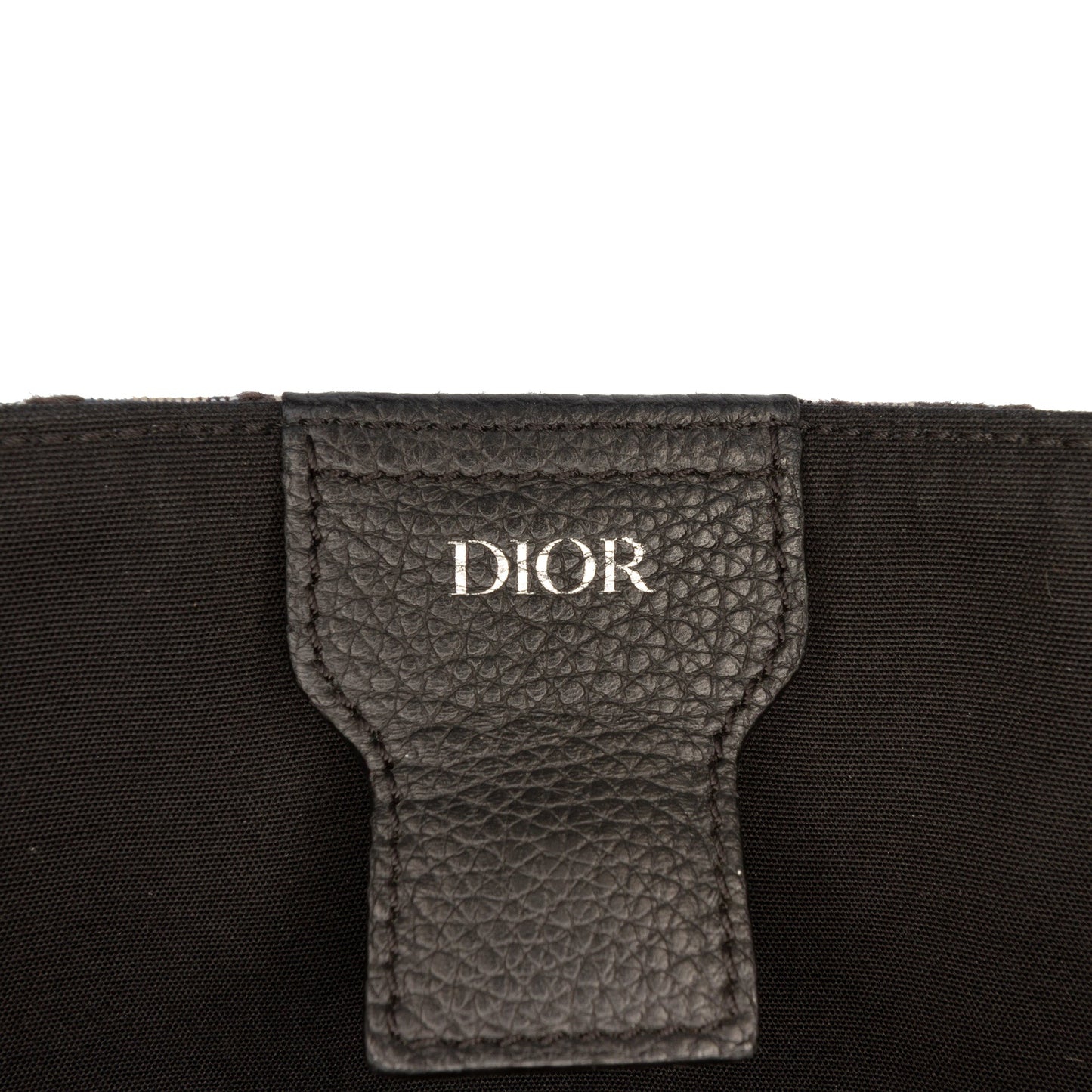Dior Oblique Canvas and Leather Saddle Tote