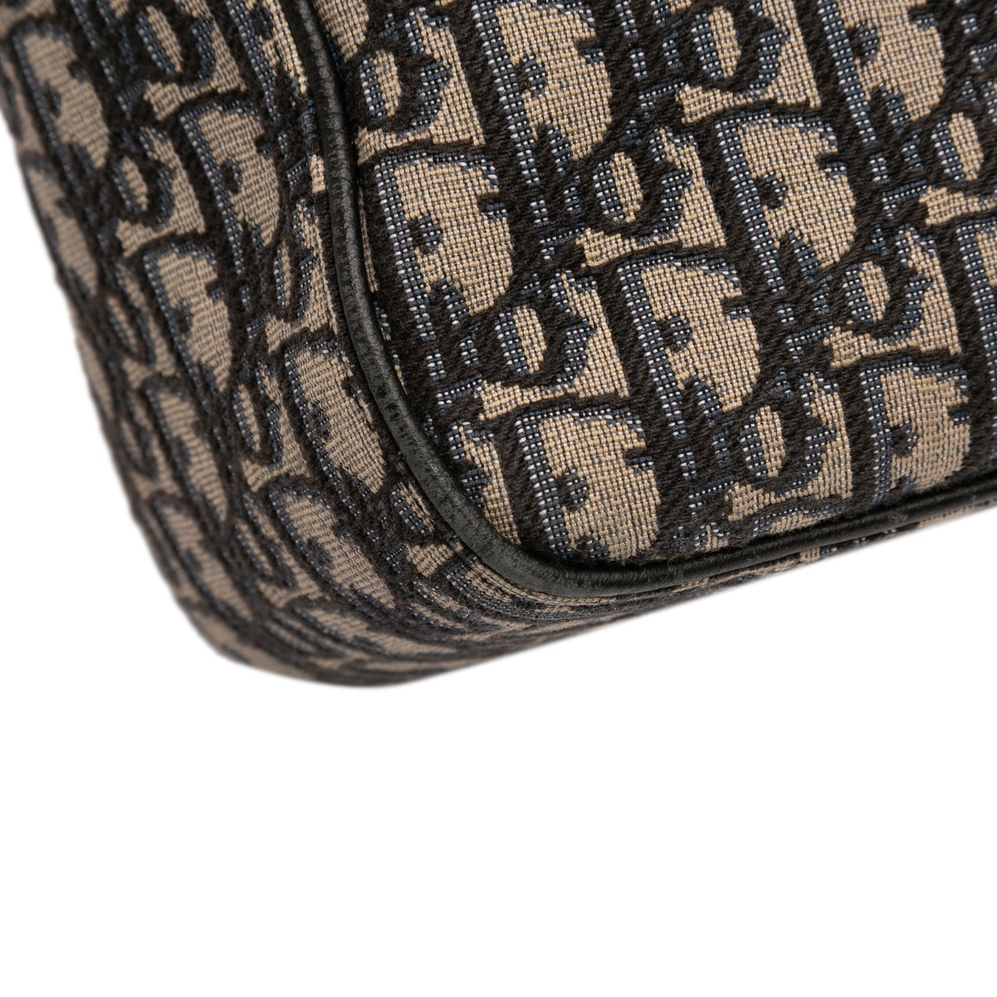 Dior Oblique Canvas and Leather Saddle Tote